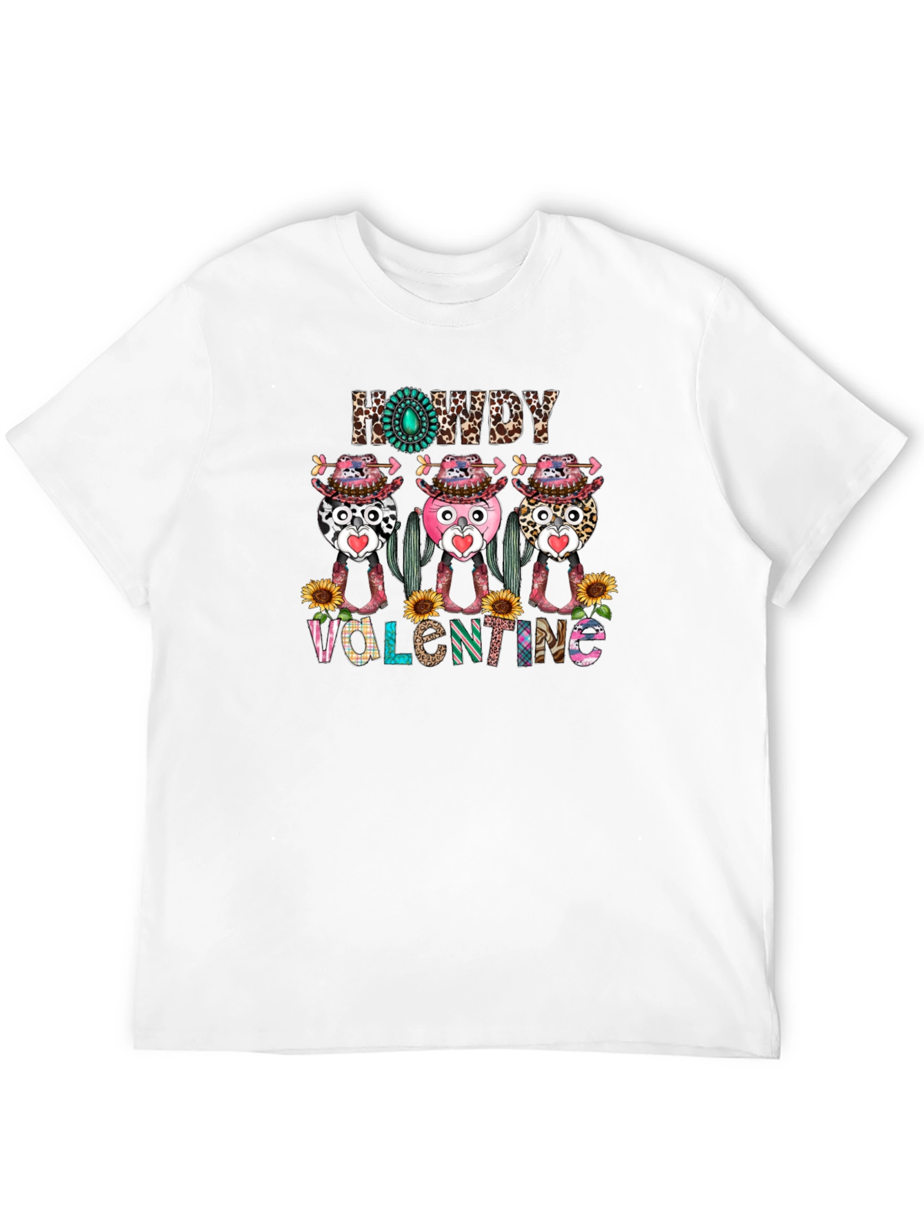 Howdy Valentine T-Shirt - Western Style