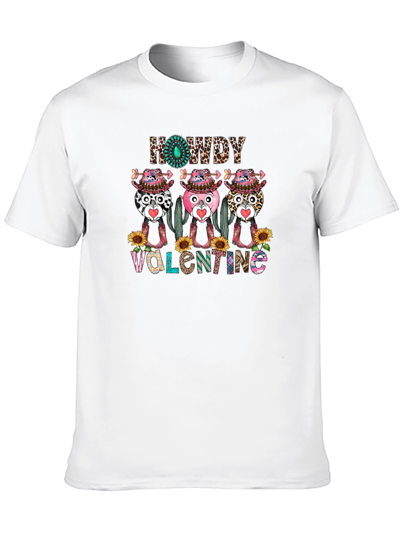 Howdy Valentine T-Shirt - Western Style