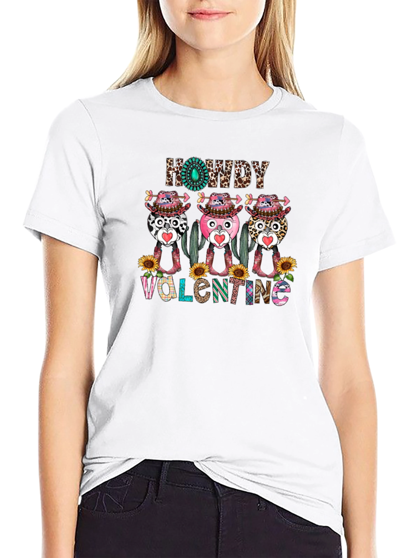 Howdy Valentine T-Shirt - Western Style