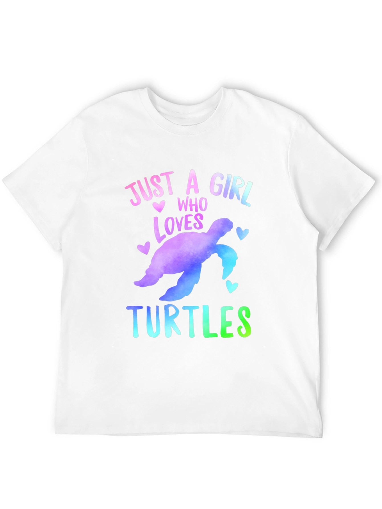 Just A Girl Who Loves Turtles T-Shirt
