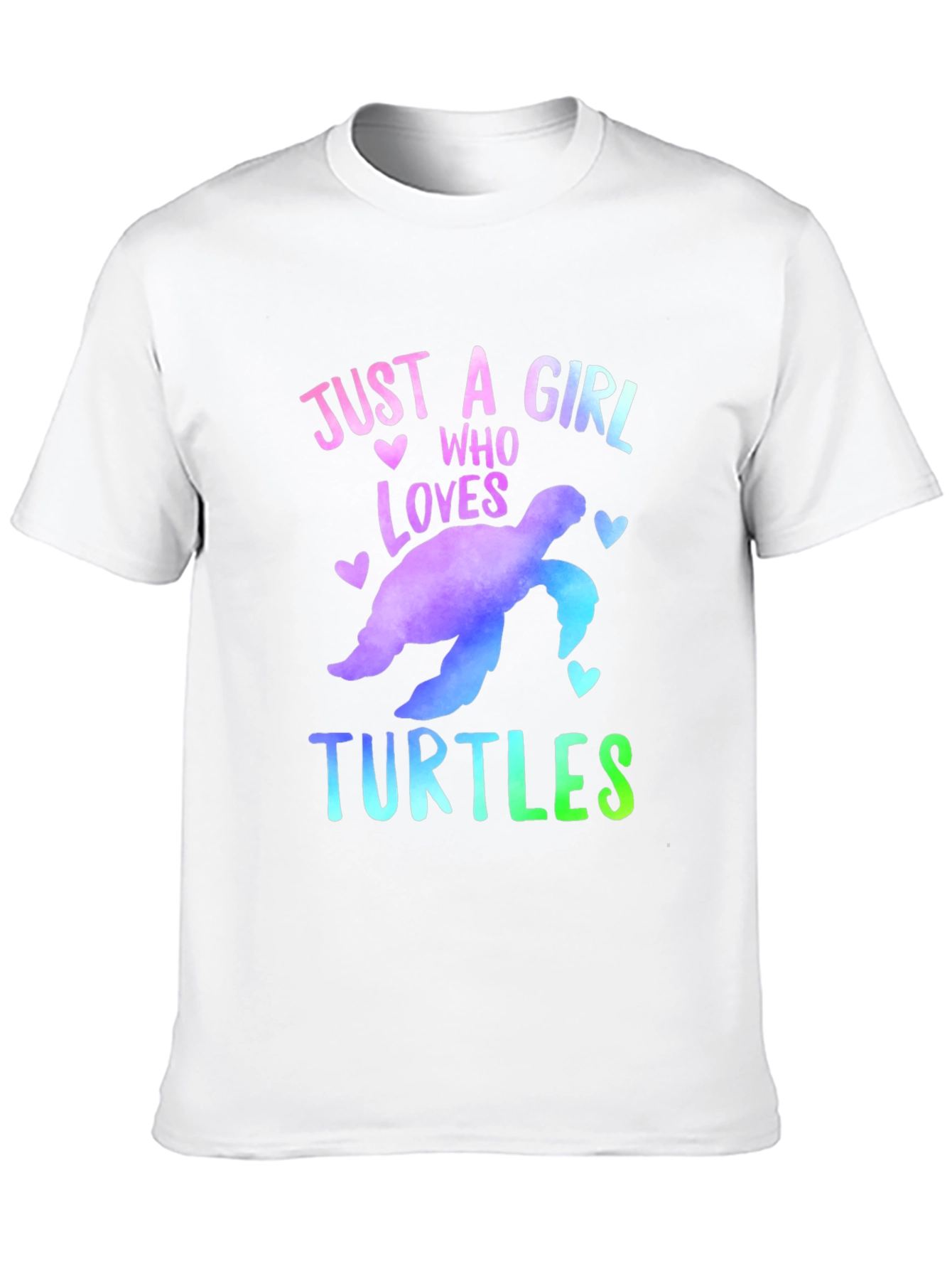 Just A Girl Who Loves Turtles T-Shirt