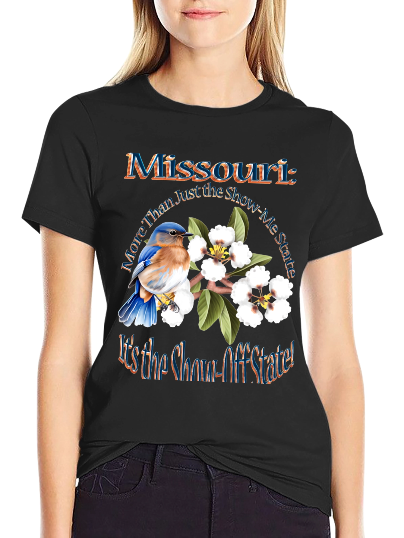Missouri Bluebird Graphic T-Shirt
