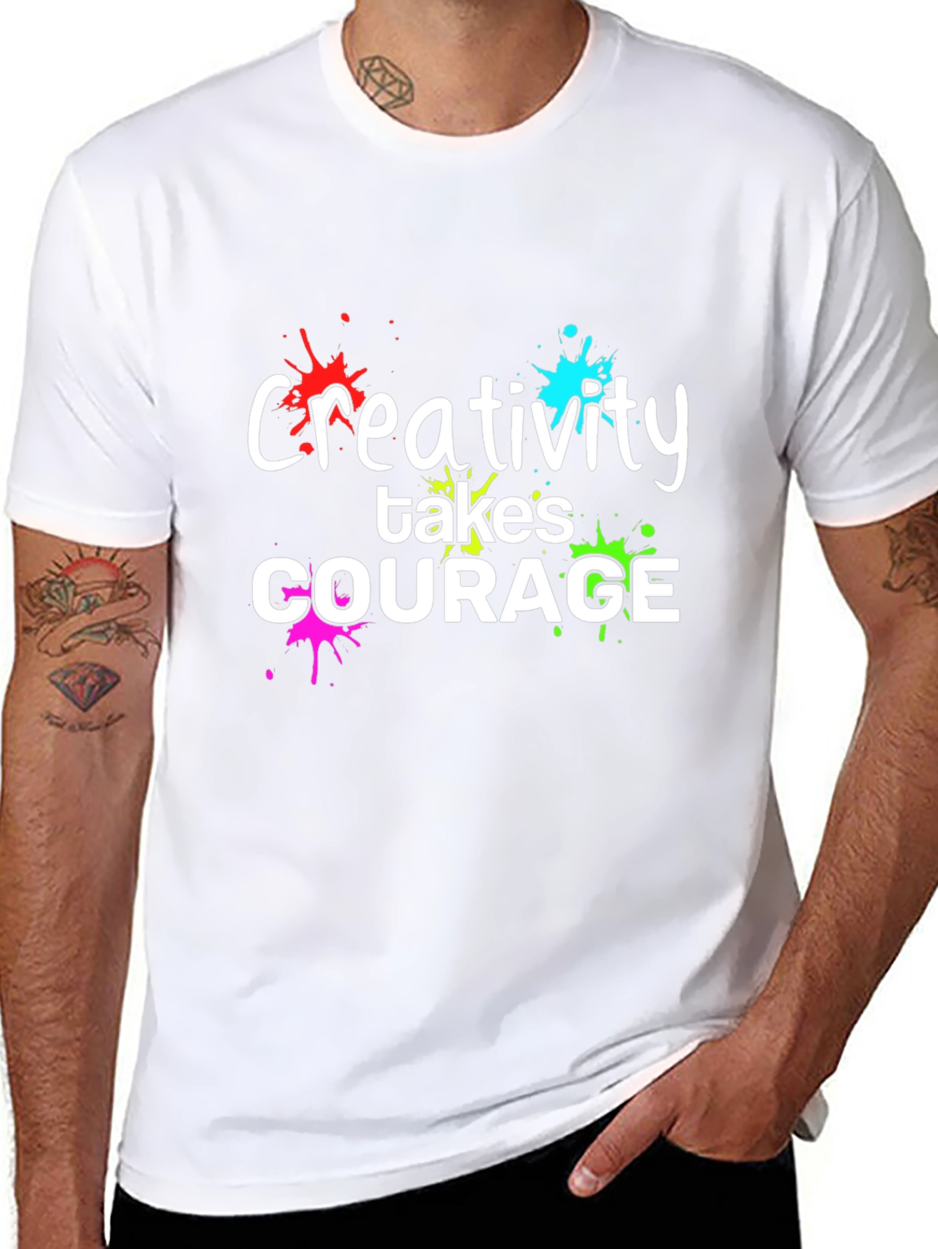 Creativity Takes Courage Graphic T-Shirt