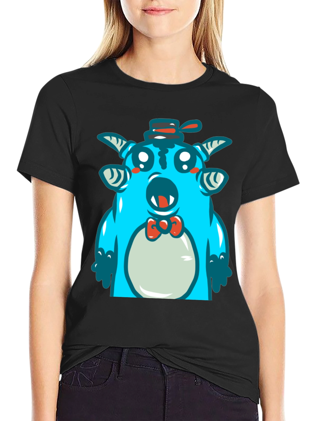 Cartoon Monster Graphic Tee