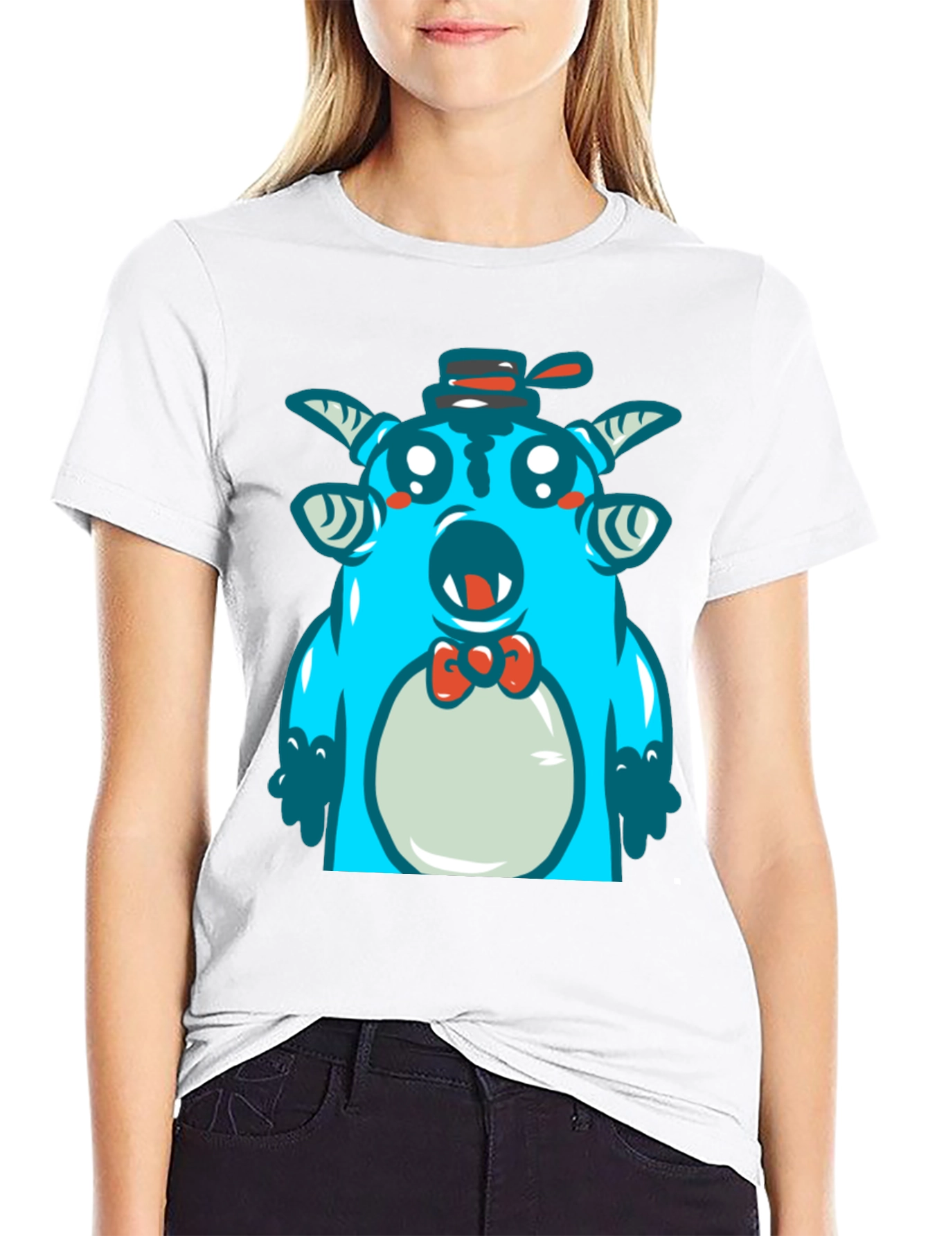 Cartoon Monster Graphic Tee