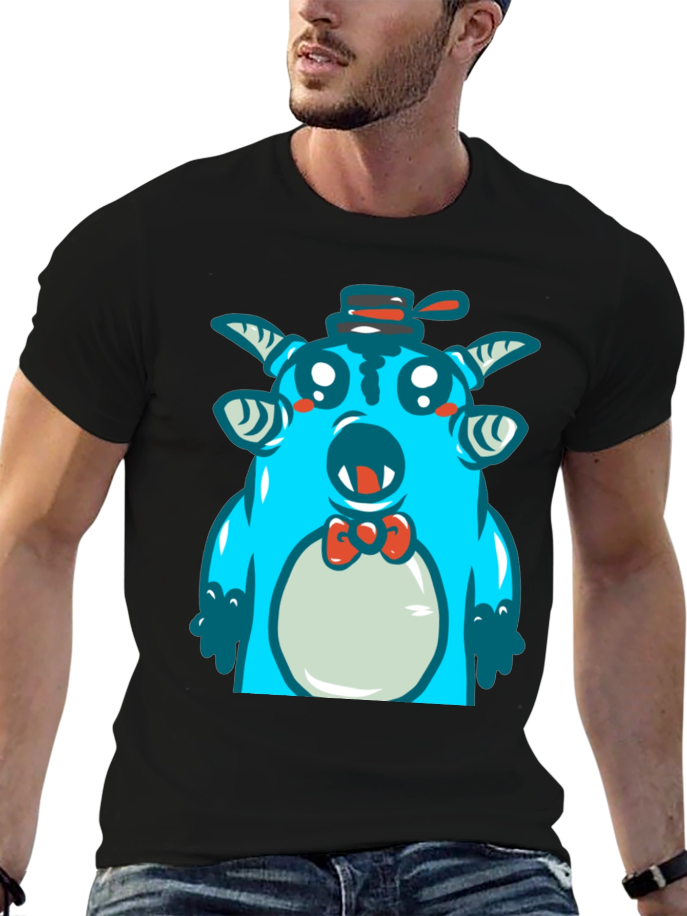 Cartoon Monster Graphic Tee