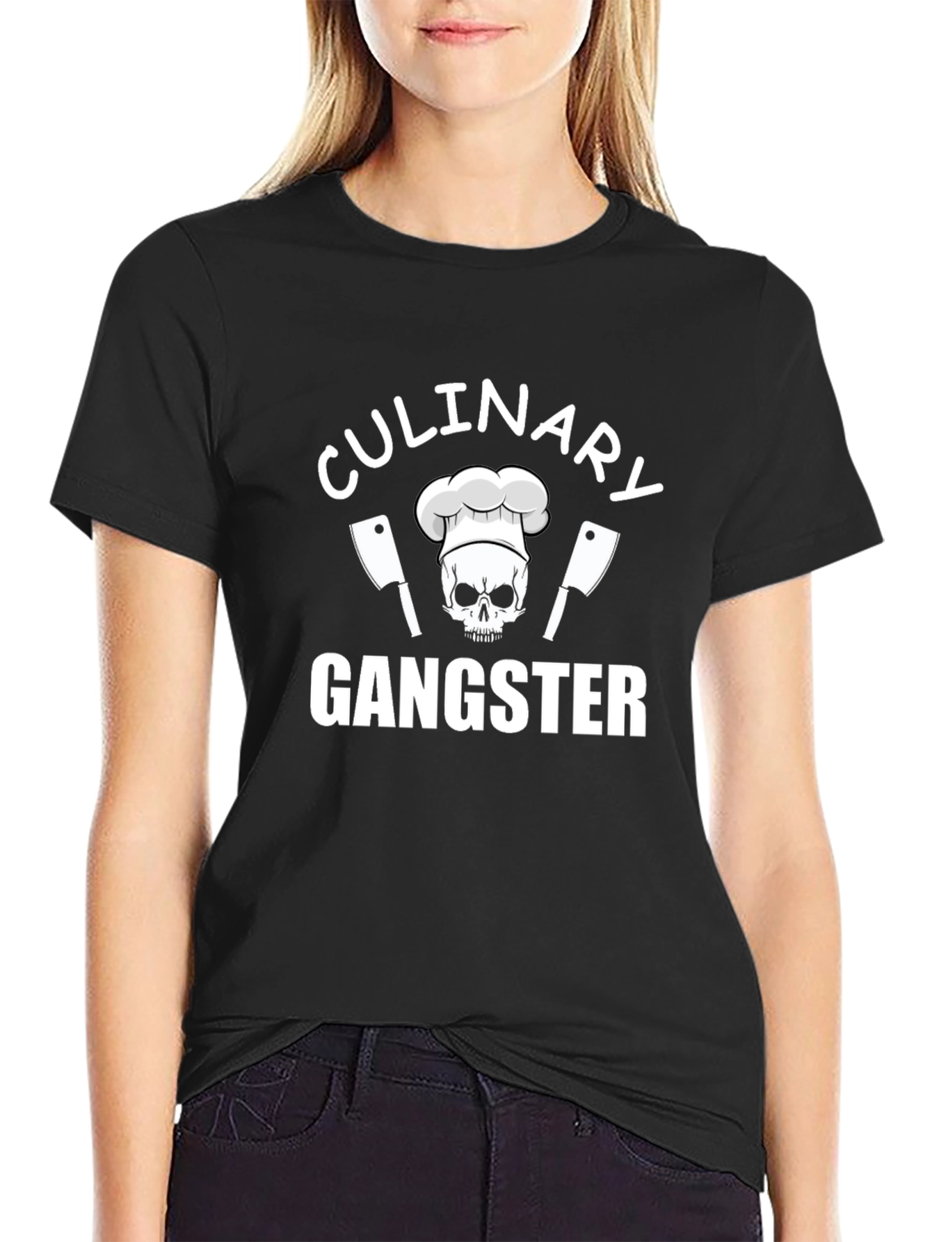 Culinary Gangster Graphic Tee - Black