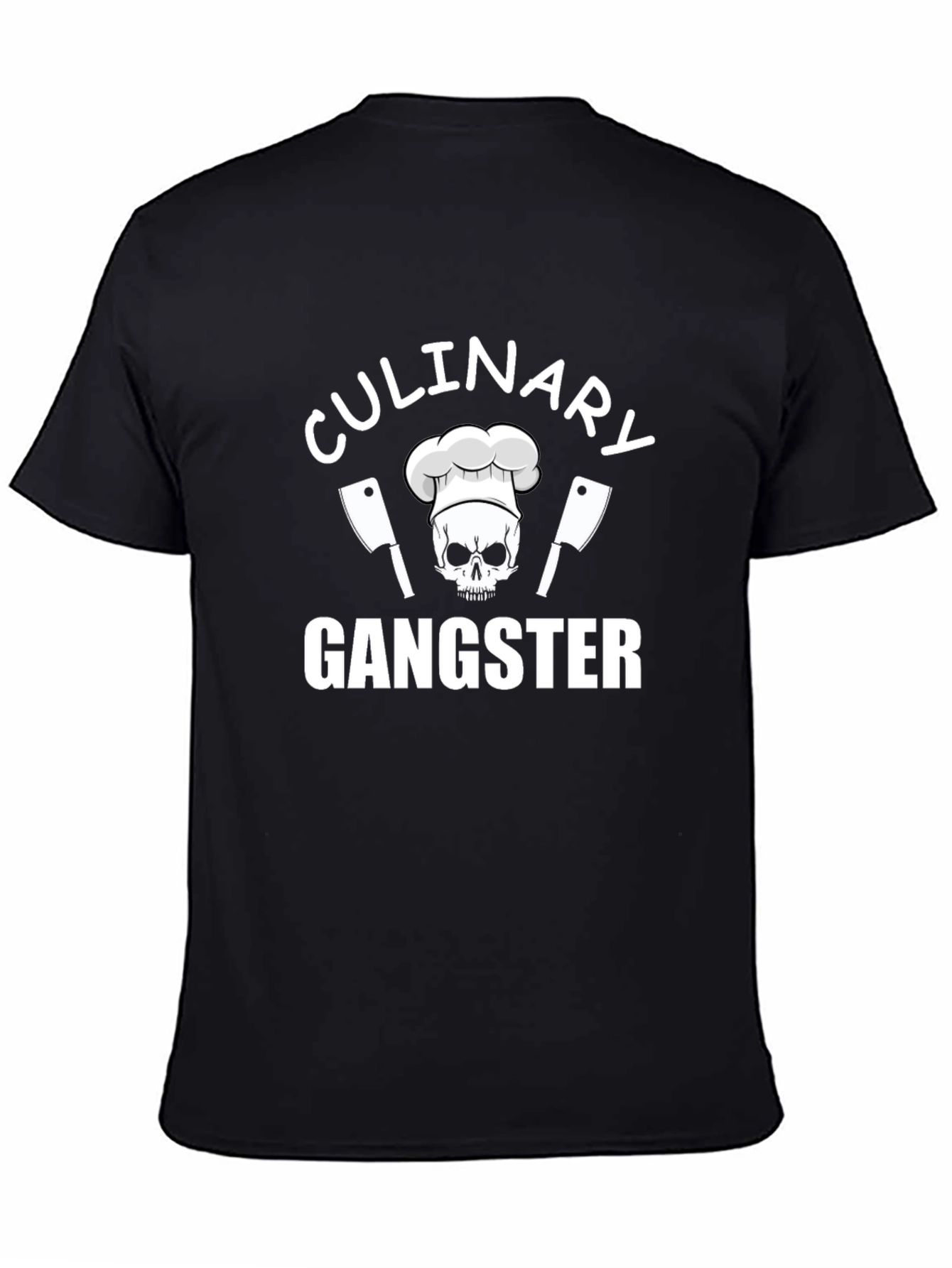 Culinary Gangster Graphic Tee - Black