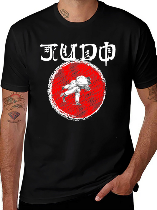 Judo Kanji T-Shirt: Martial Arts Tee