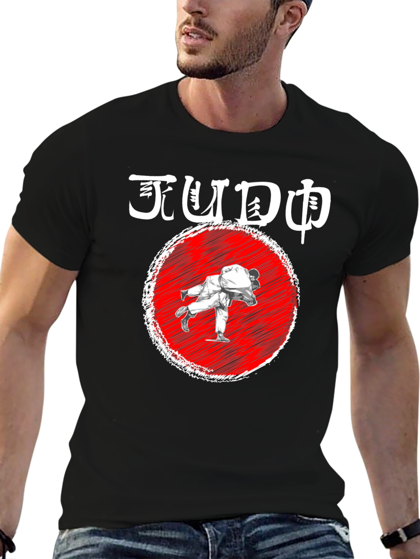 Judo Kanji T-Shirt: Martial Arts Tee