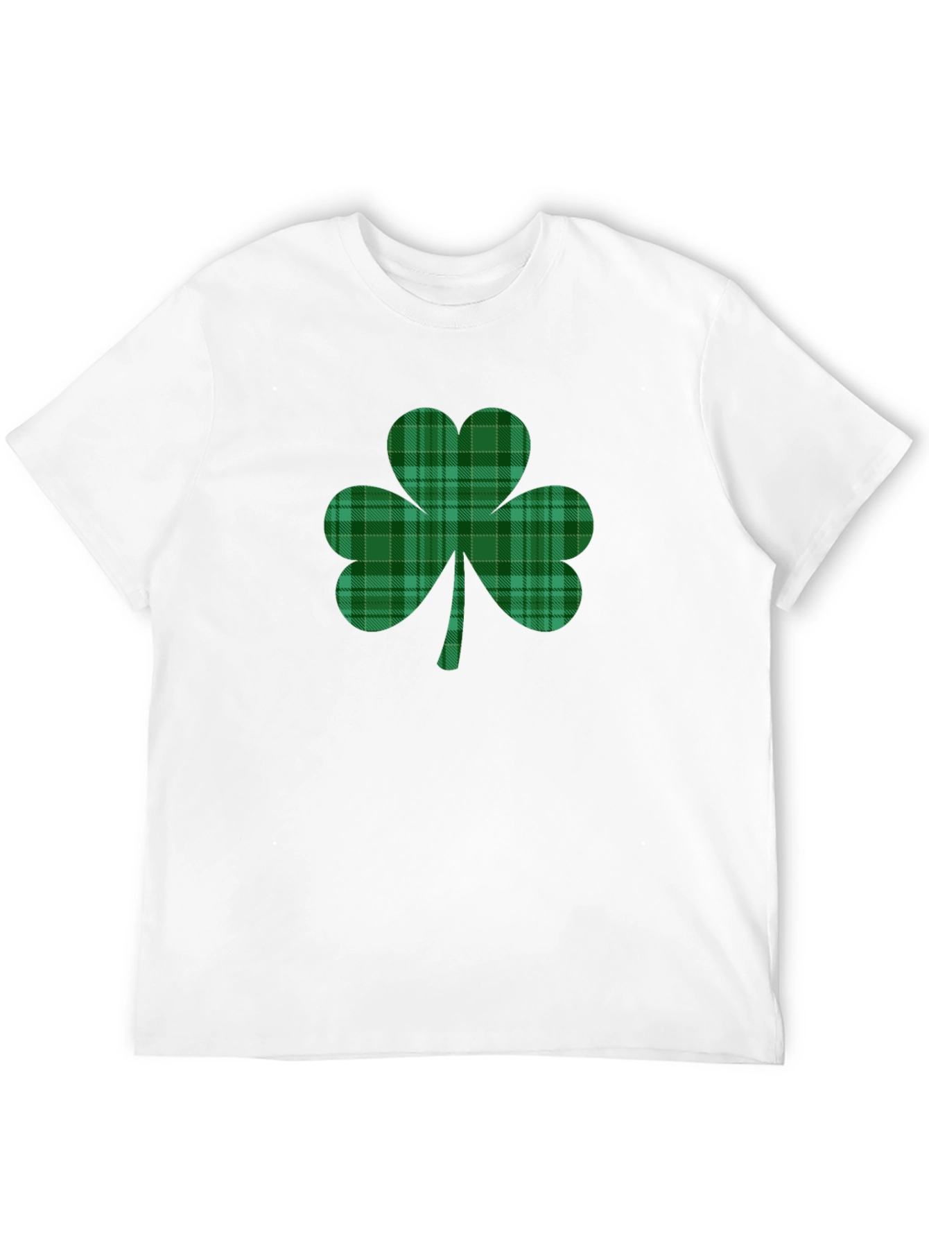 Plaid Shamrock T-Shirt