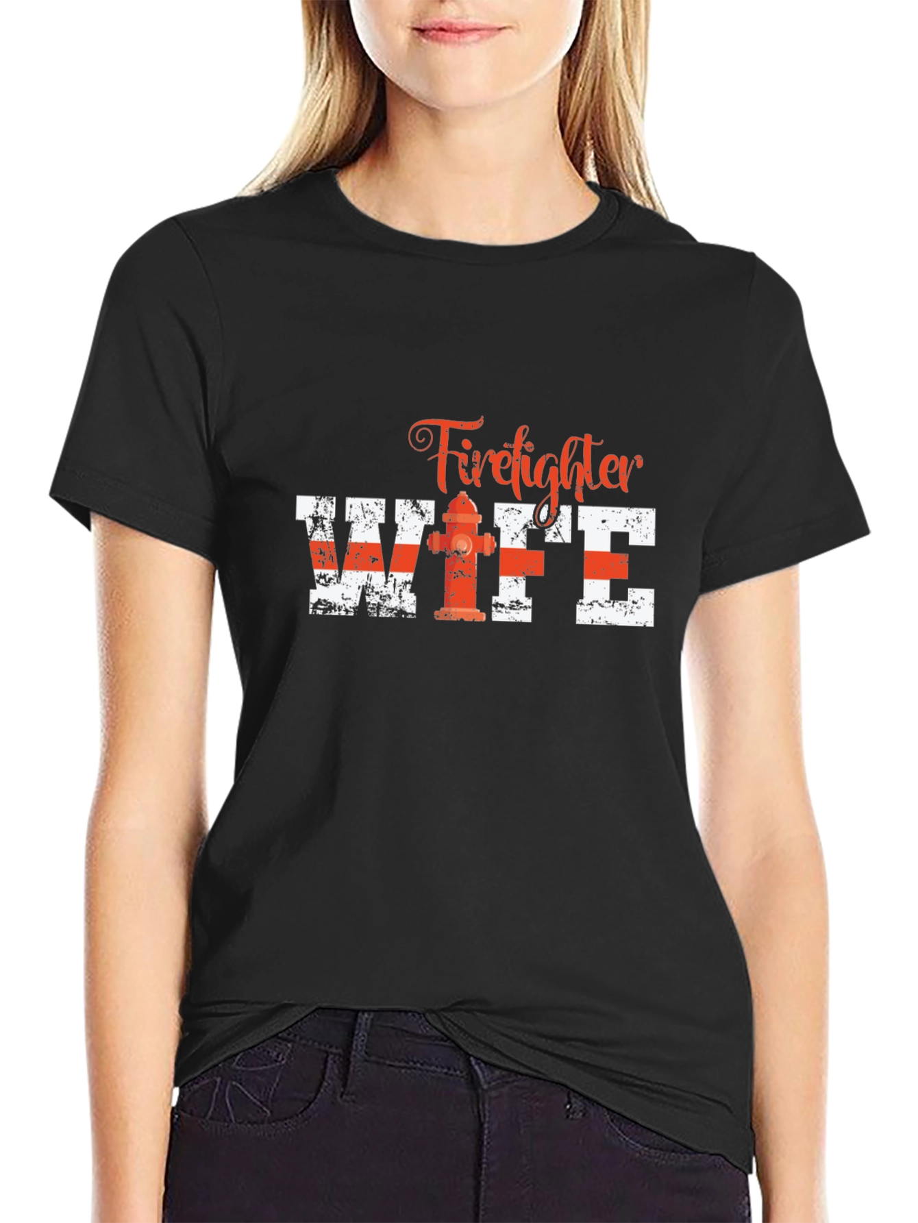 Firefighter Wife Graphic Tee