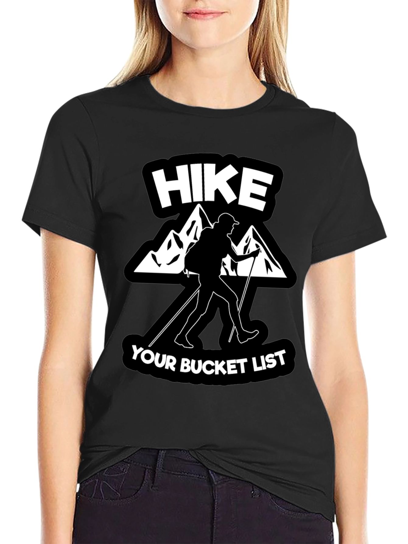 Hike Your Bucket List Graphic T-Shirt