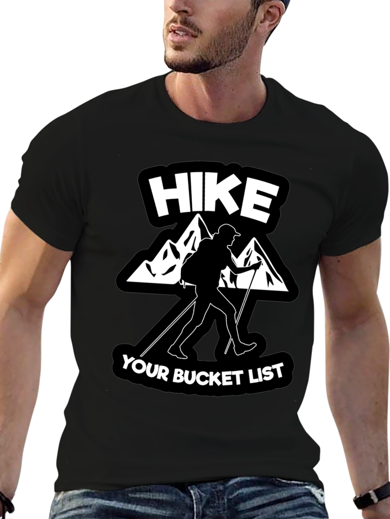 Hike Your Bucket List Graphic T-Shirt