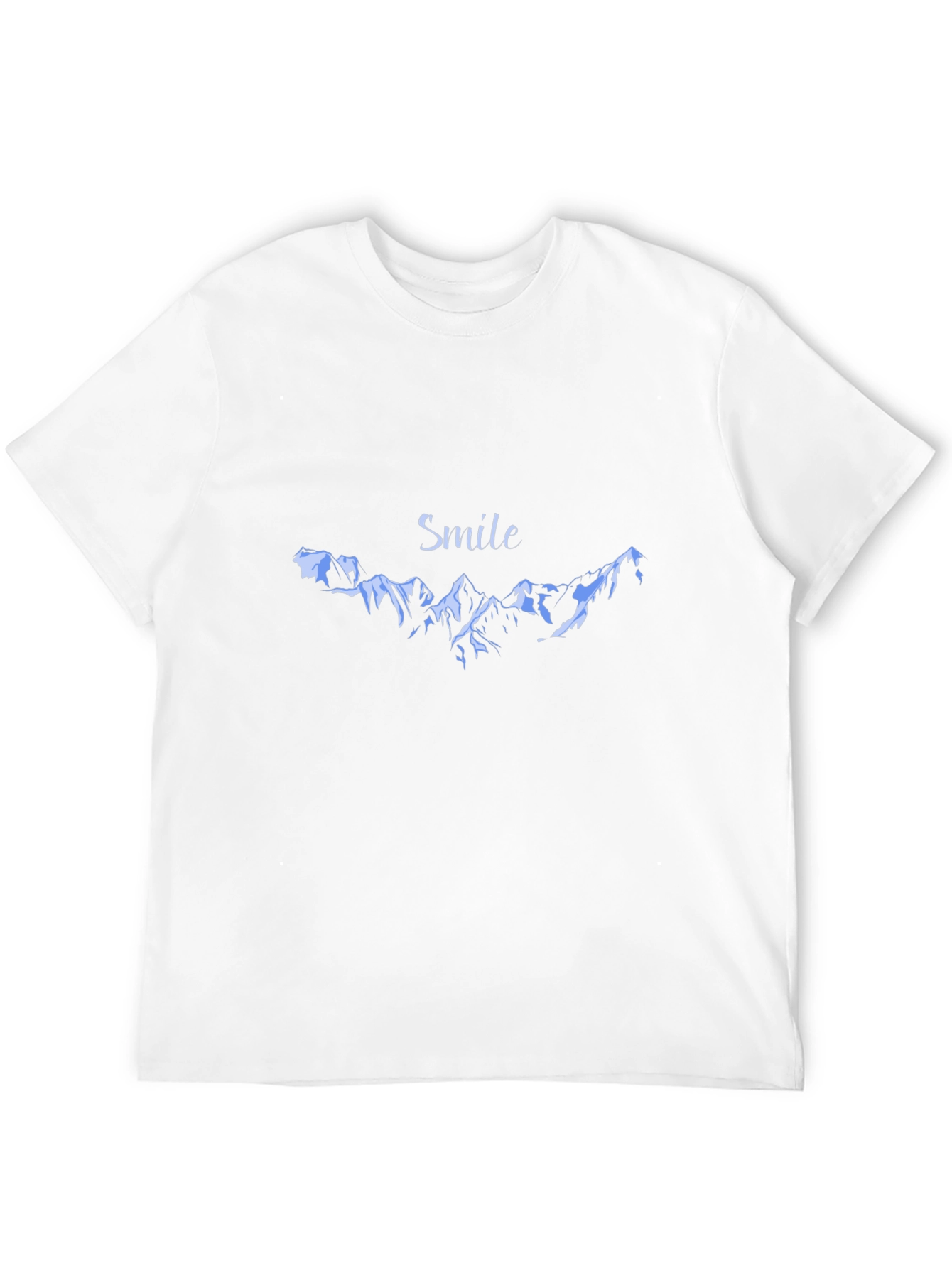 Smile Mountain Black T-Shirt