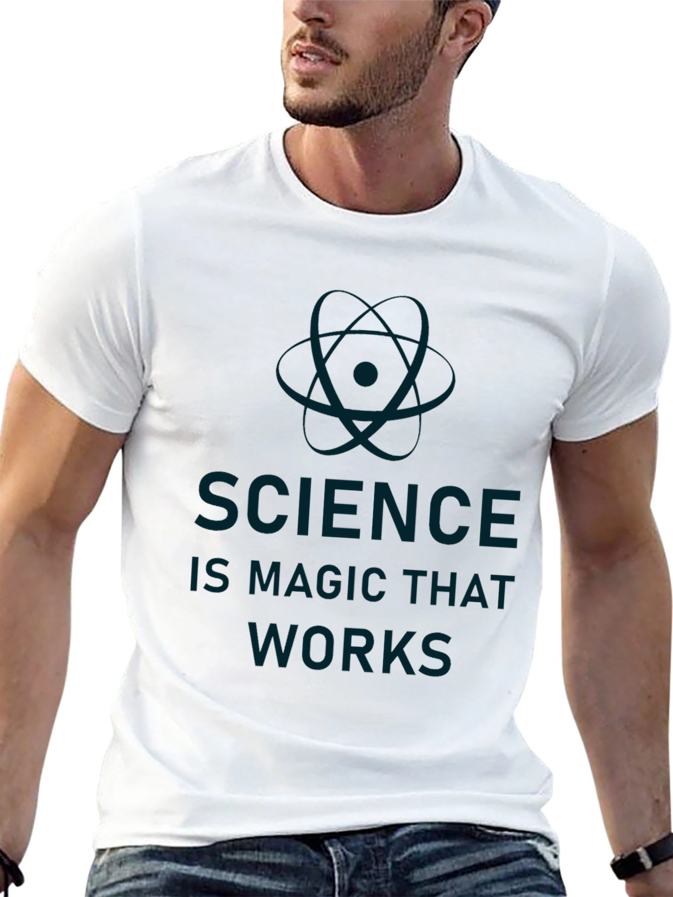 Science is Magic That Works Mens Graphic Tee