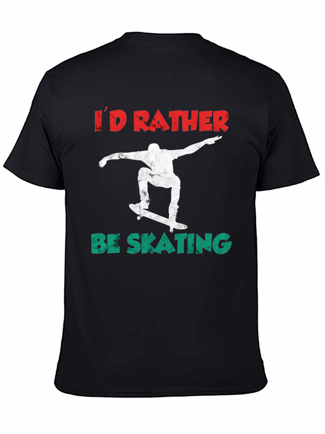Id Rather Be Skating T-Shirt