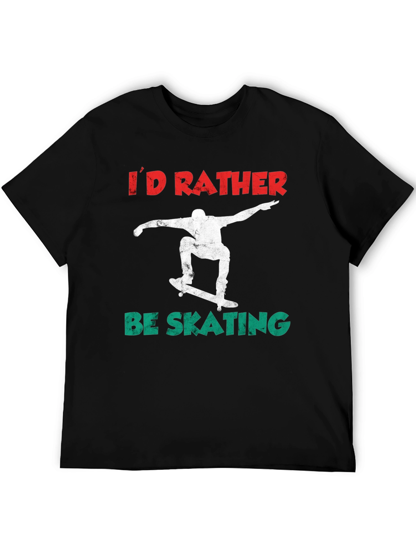Id Rather Be Skating T-Shirt