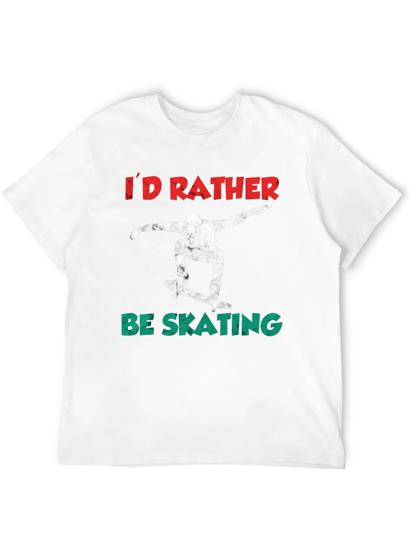 Id Rather Be Skating T-Shirt