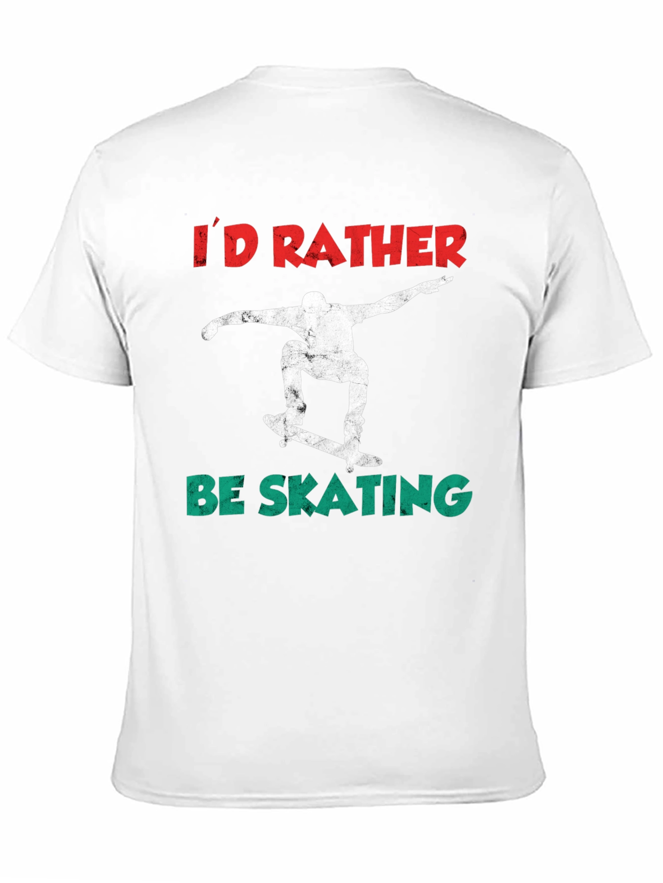 Id Rather Be Skating T-Shirt