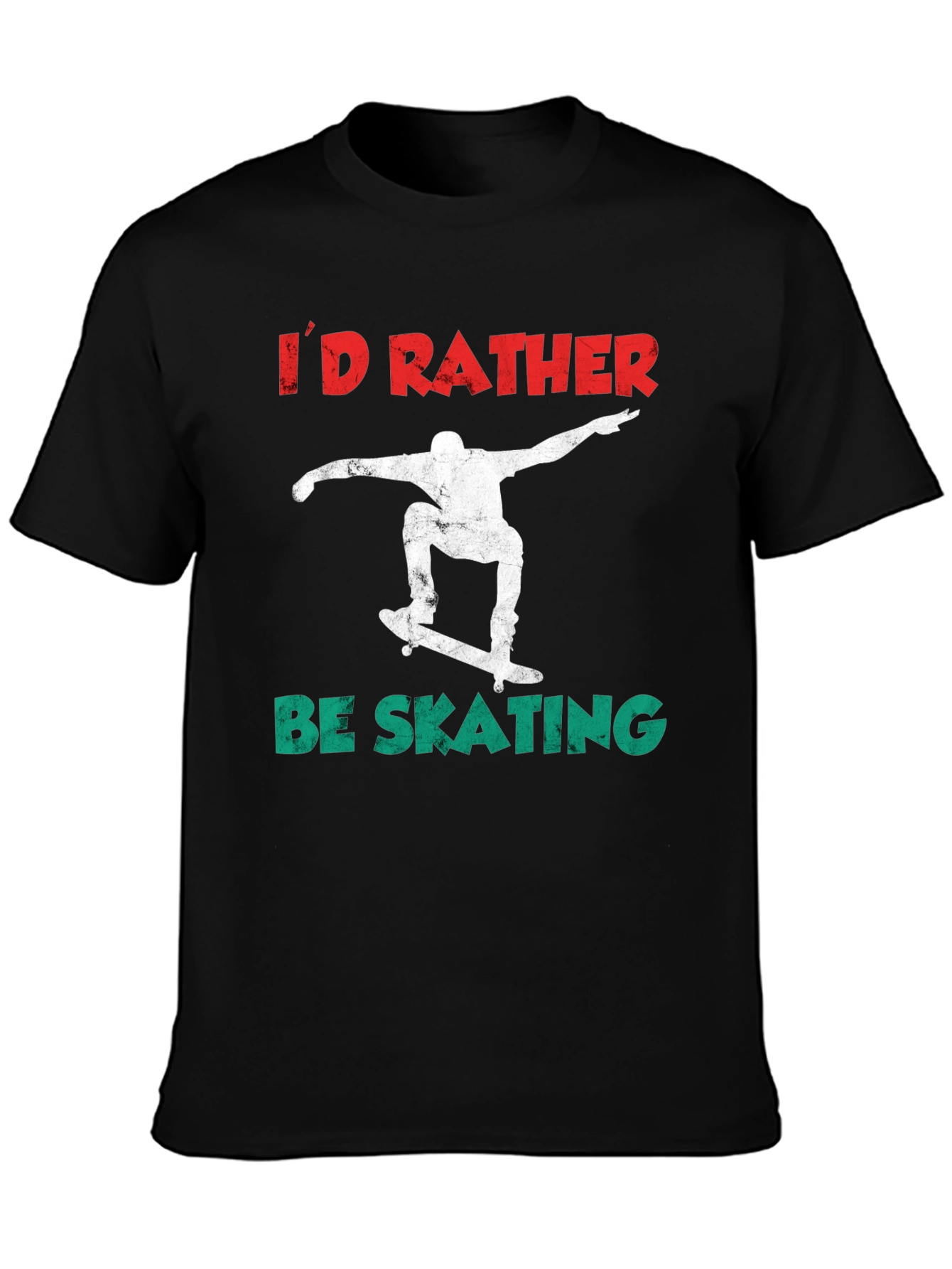 Id Rather Be Skating T-Shirt