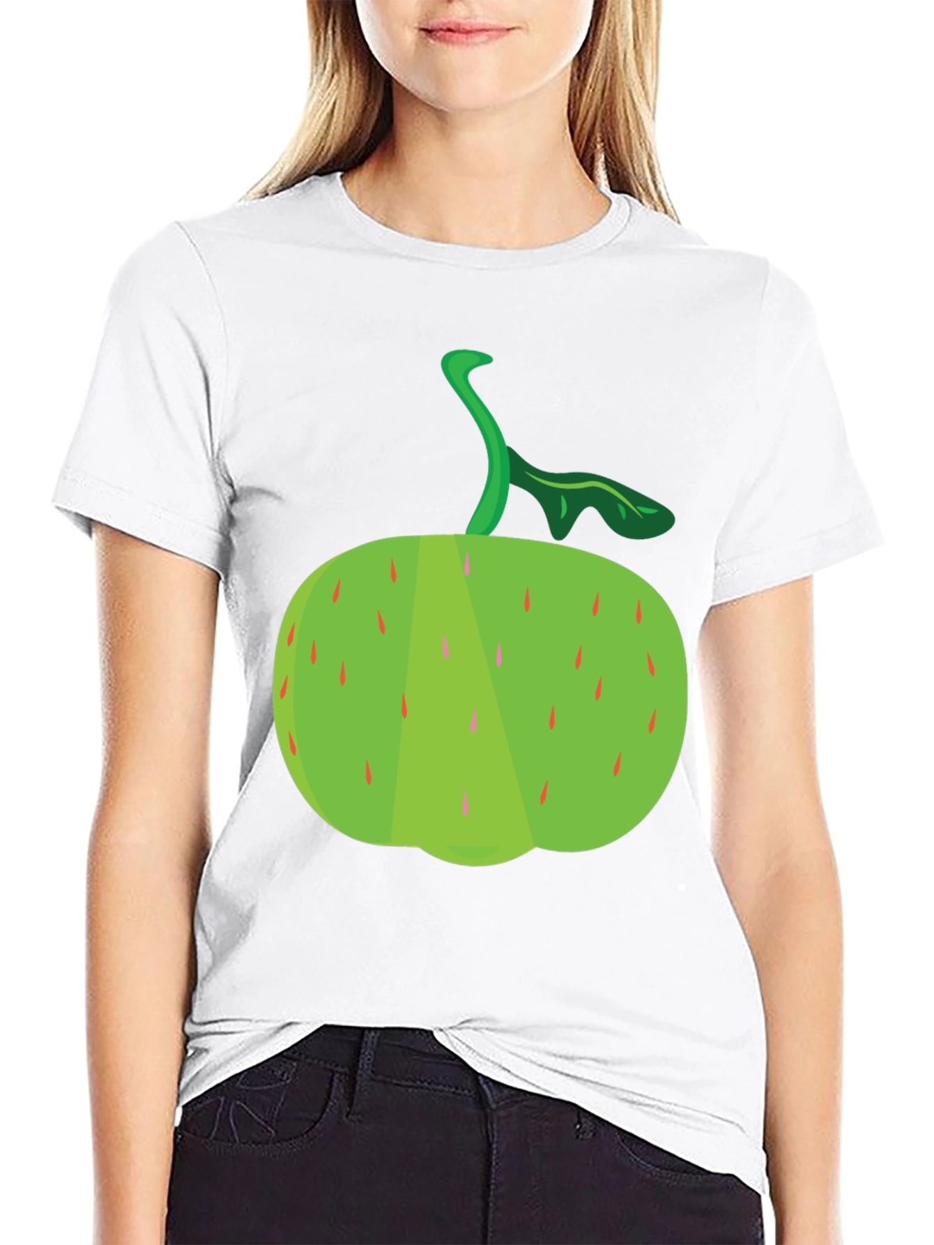 Green Apple Graphic Tee - Unisex Crew Neck