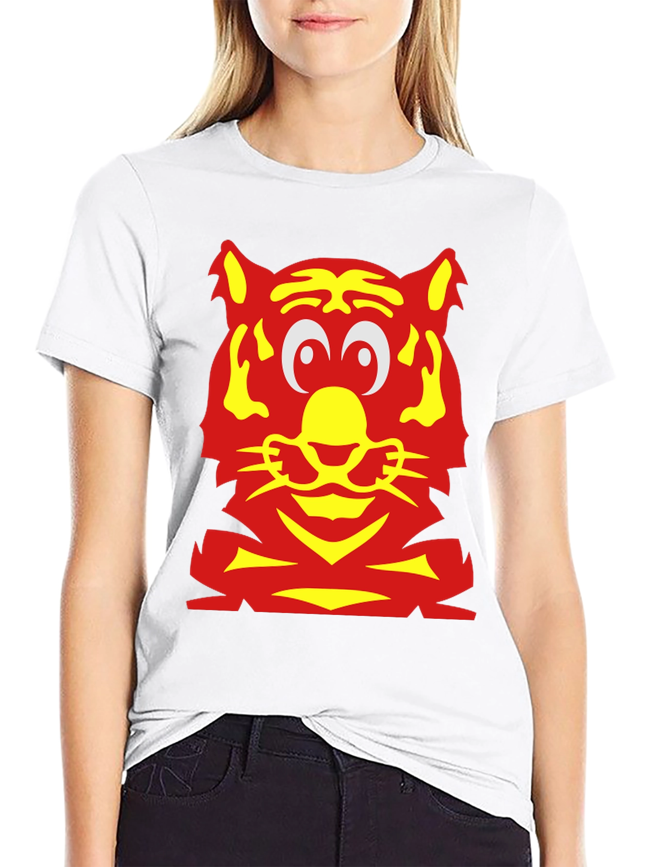 Tiger Graphic T-Shirt - Bold Animal Print Tee