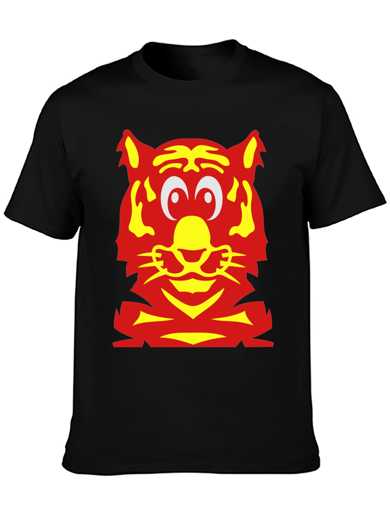 Tiger Graphic T-Shirt - Bold Animal Print Tee
