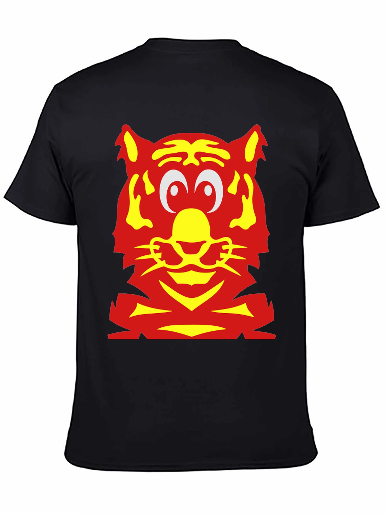 Tiger Graphic T-Shirt - Bold Animal Print Tee