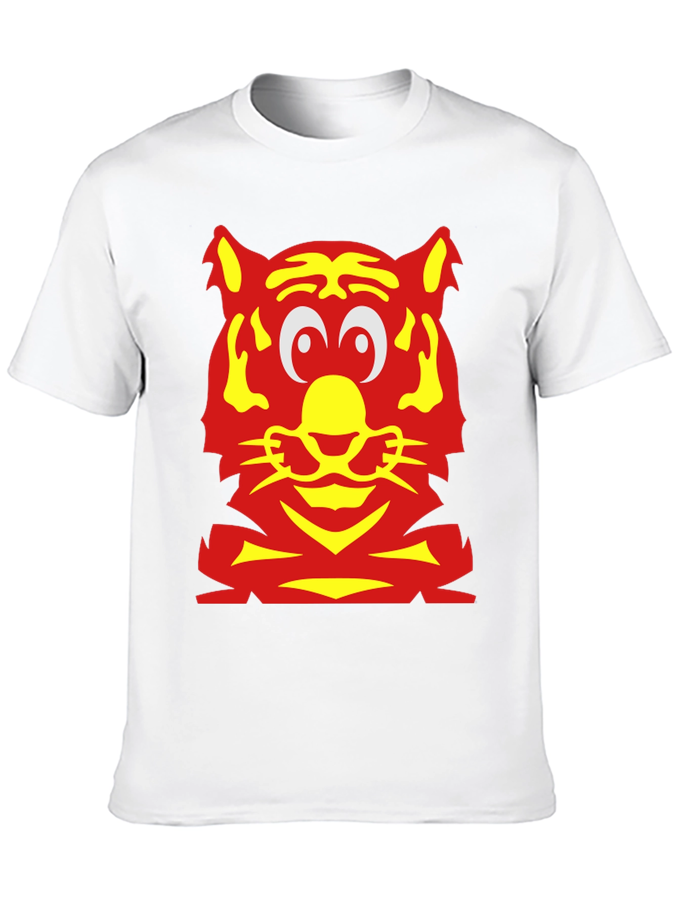 Tiger Graphic T-Shirt - Bold Animal Print Tee