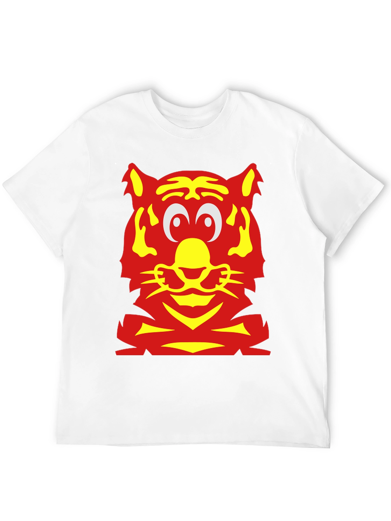 Tiger Graphic T-Shirt - Bold Animal Print Tee