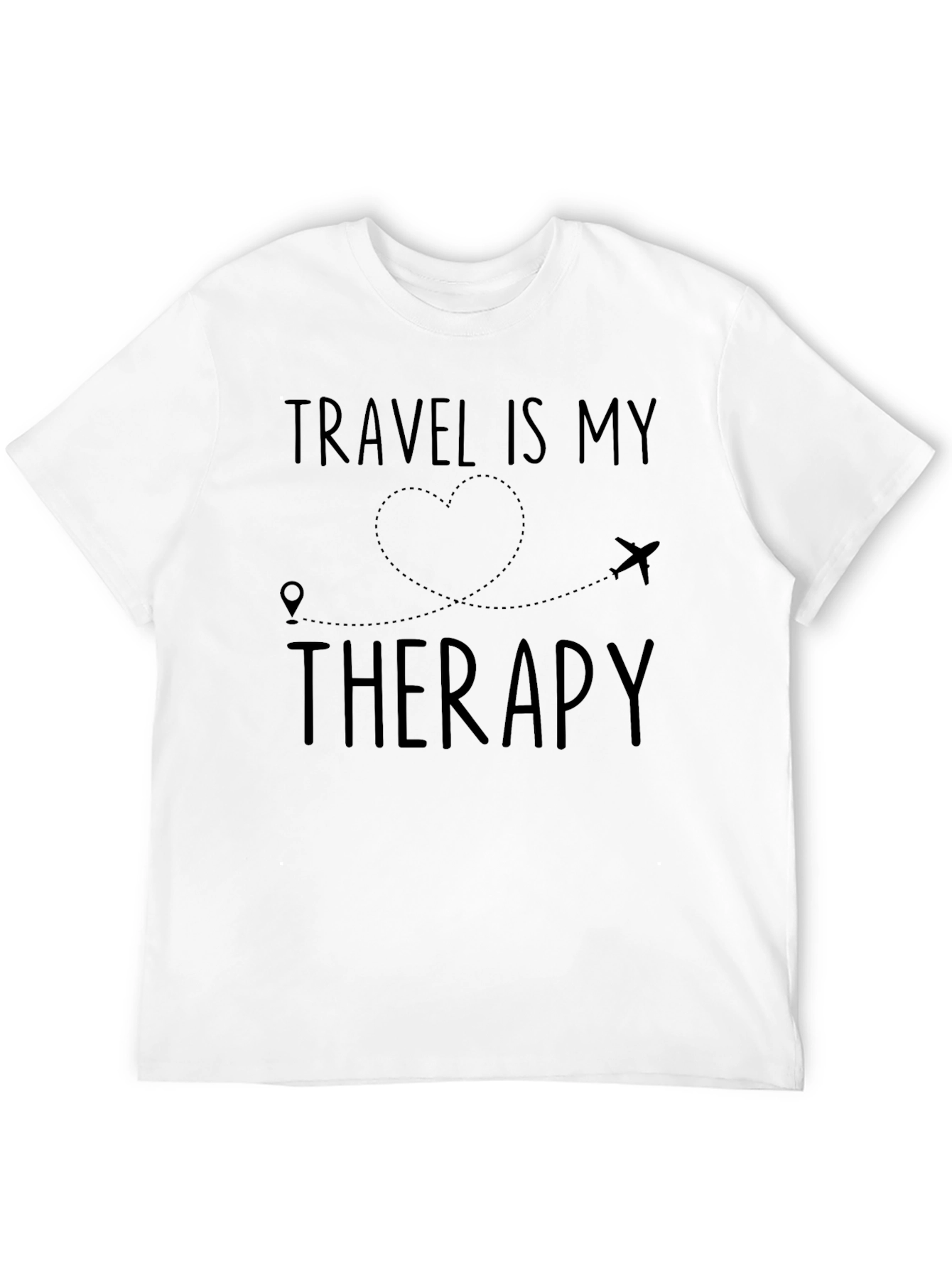 Travel Is My Therapy Graphic Tee