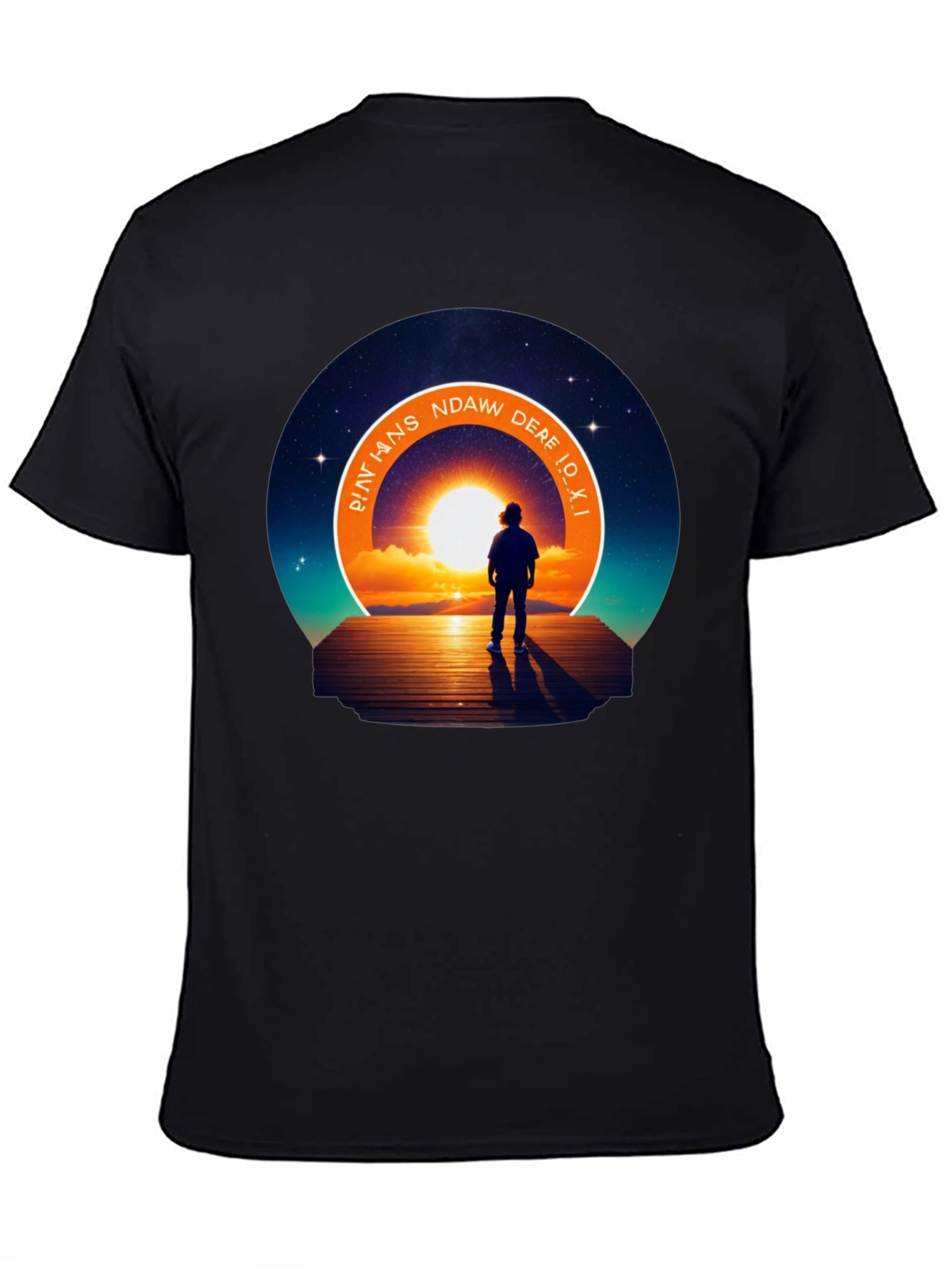 Sunset Silhouette Graphic Tee