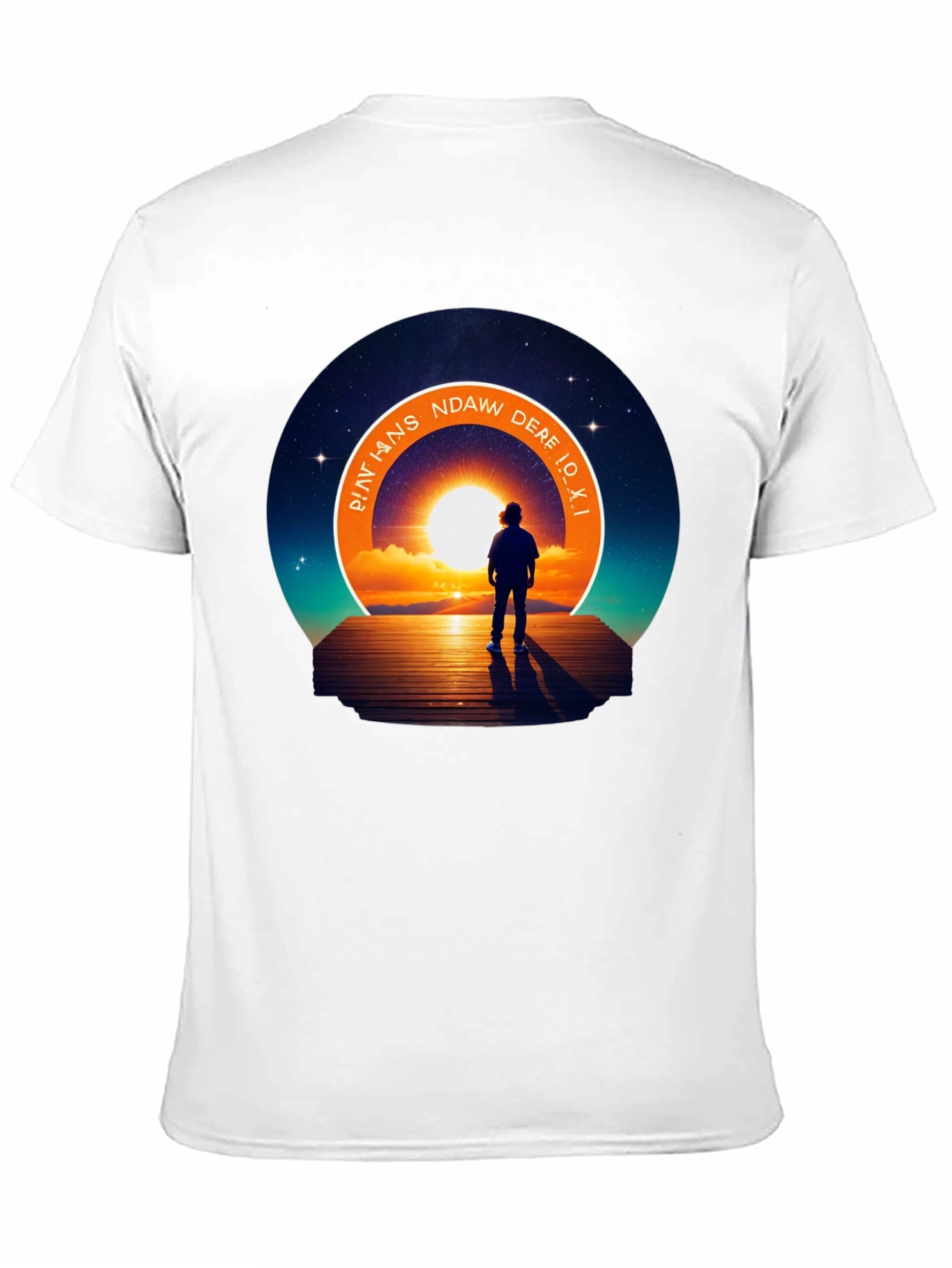 Sunset Silhouette Graphic Tee
