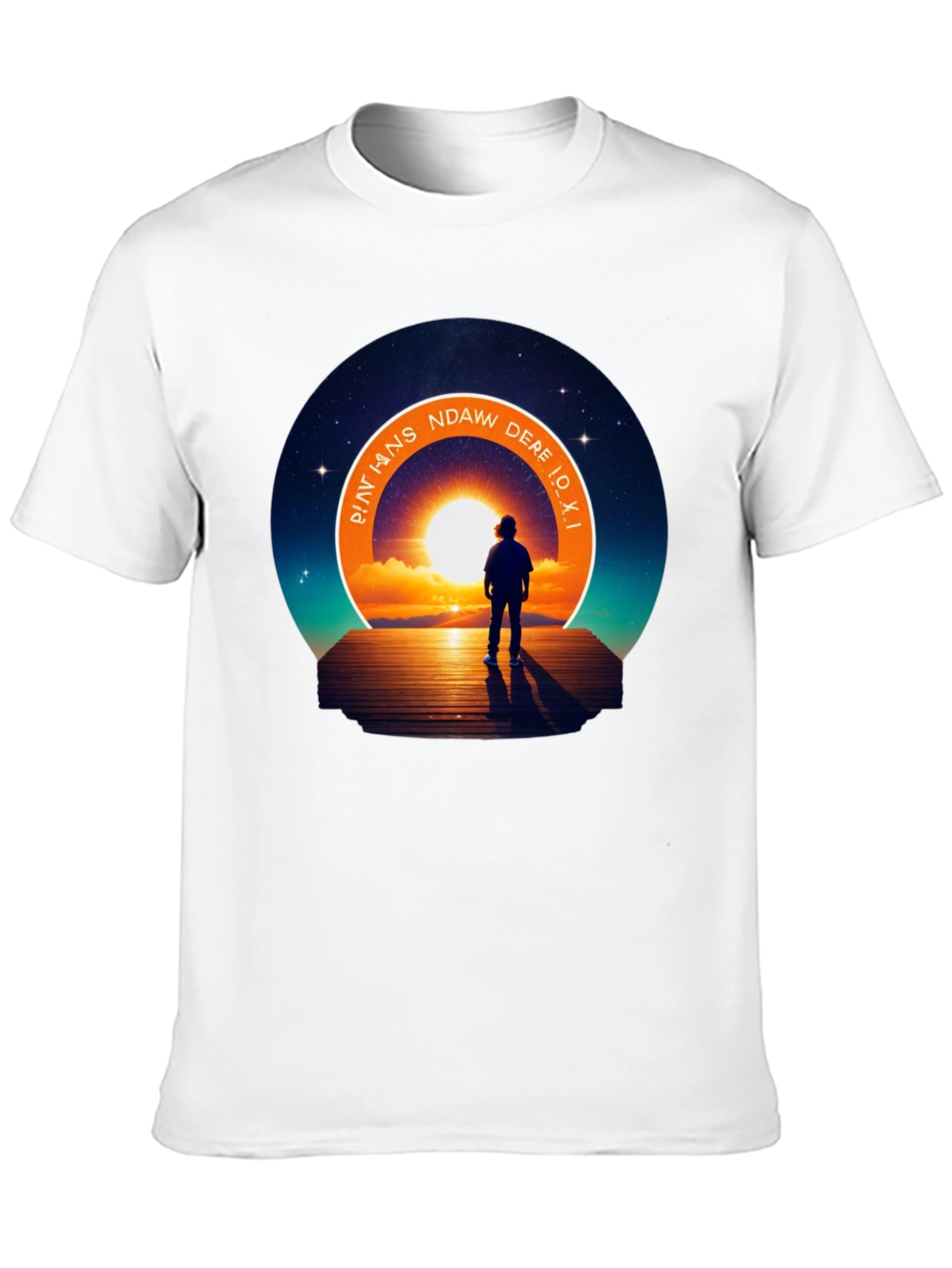 Sunset Silhouette Graphic Tee