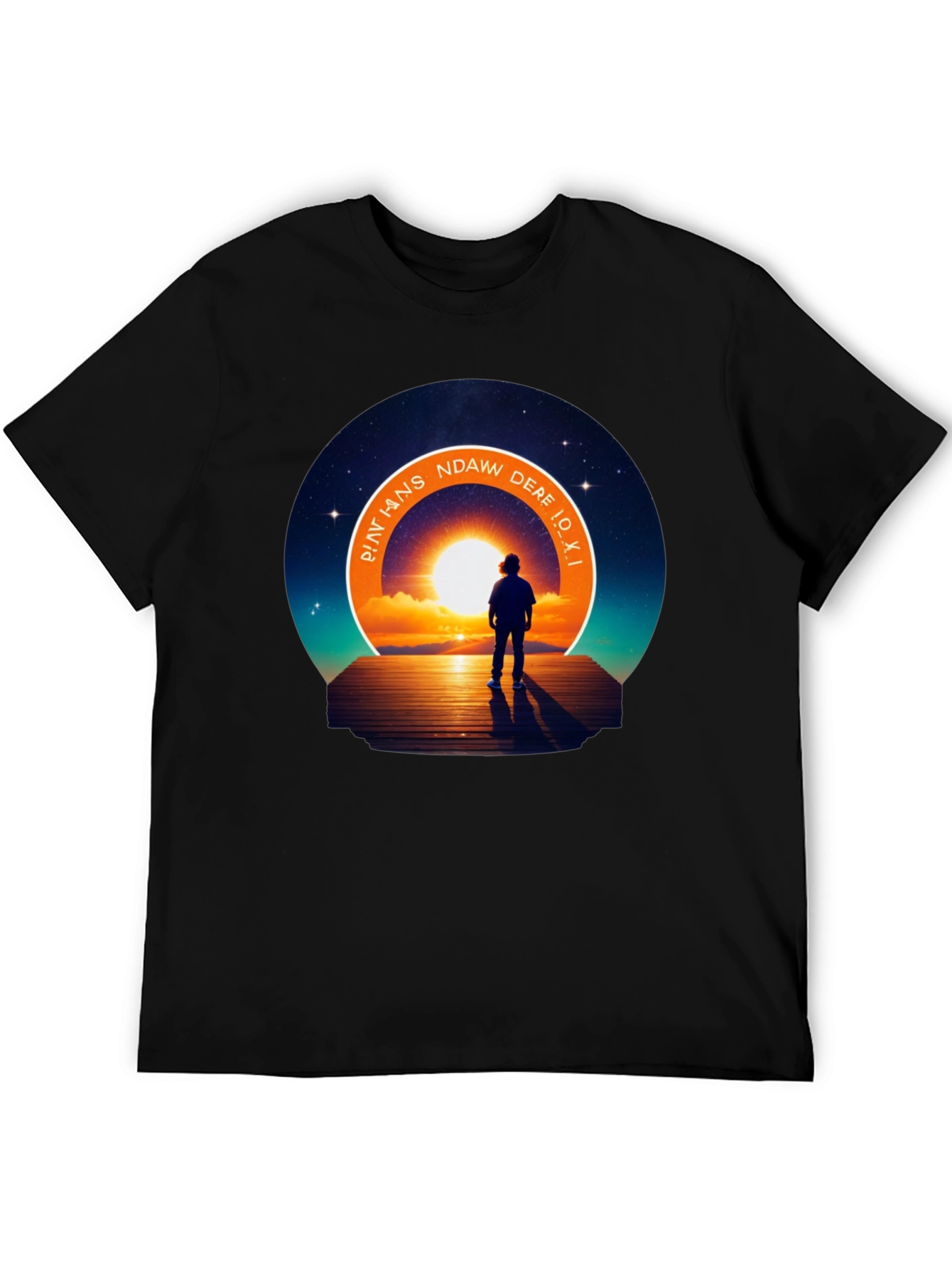Sunset Silhouette Graphic Tee