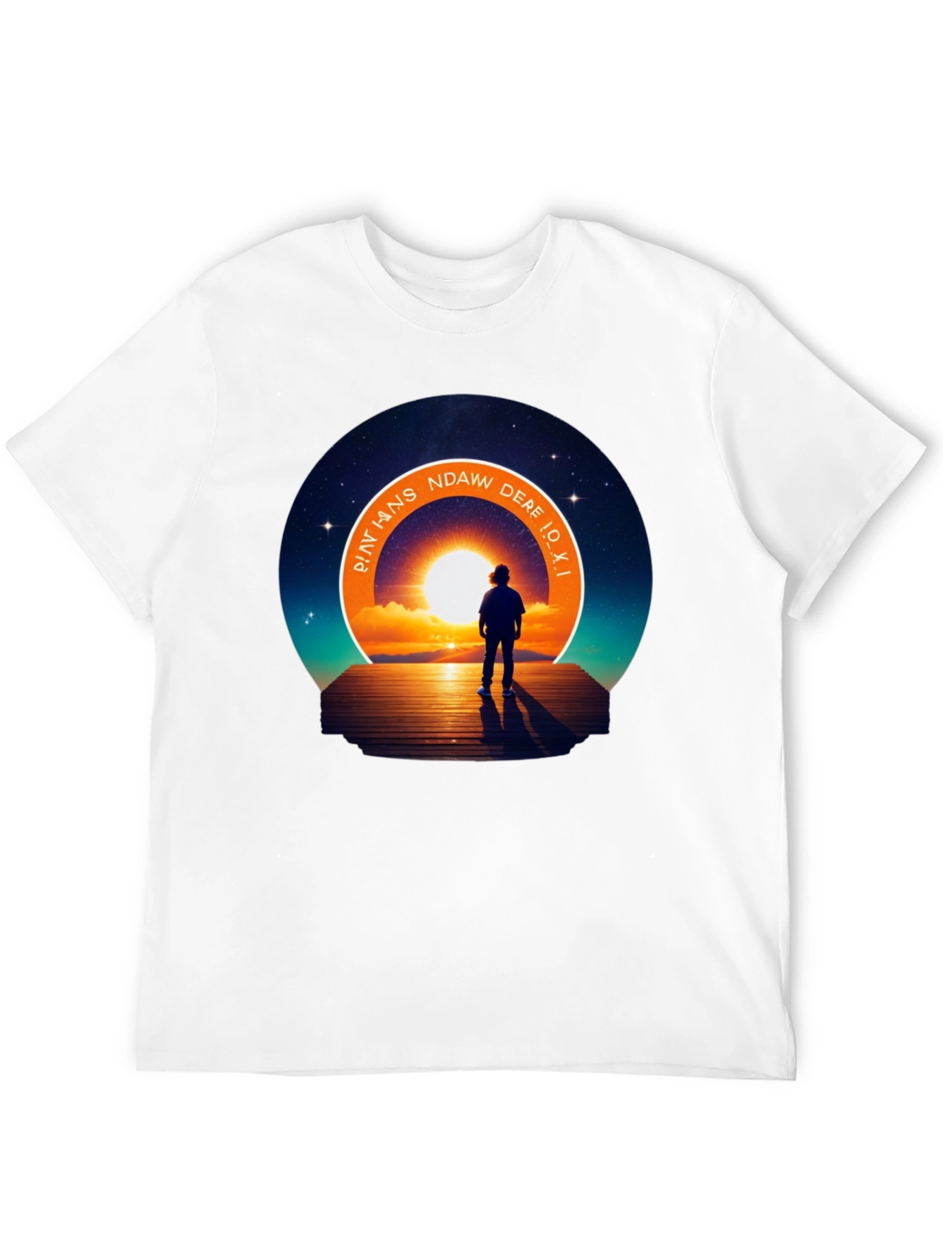 Sunset Silhouette Graphic Tee