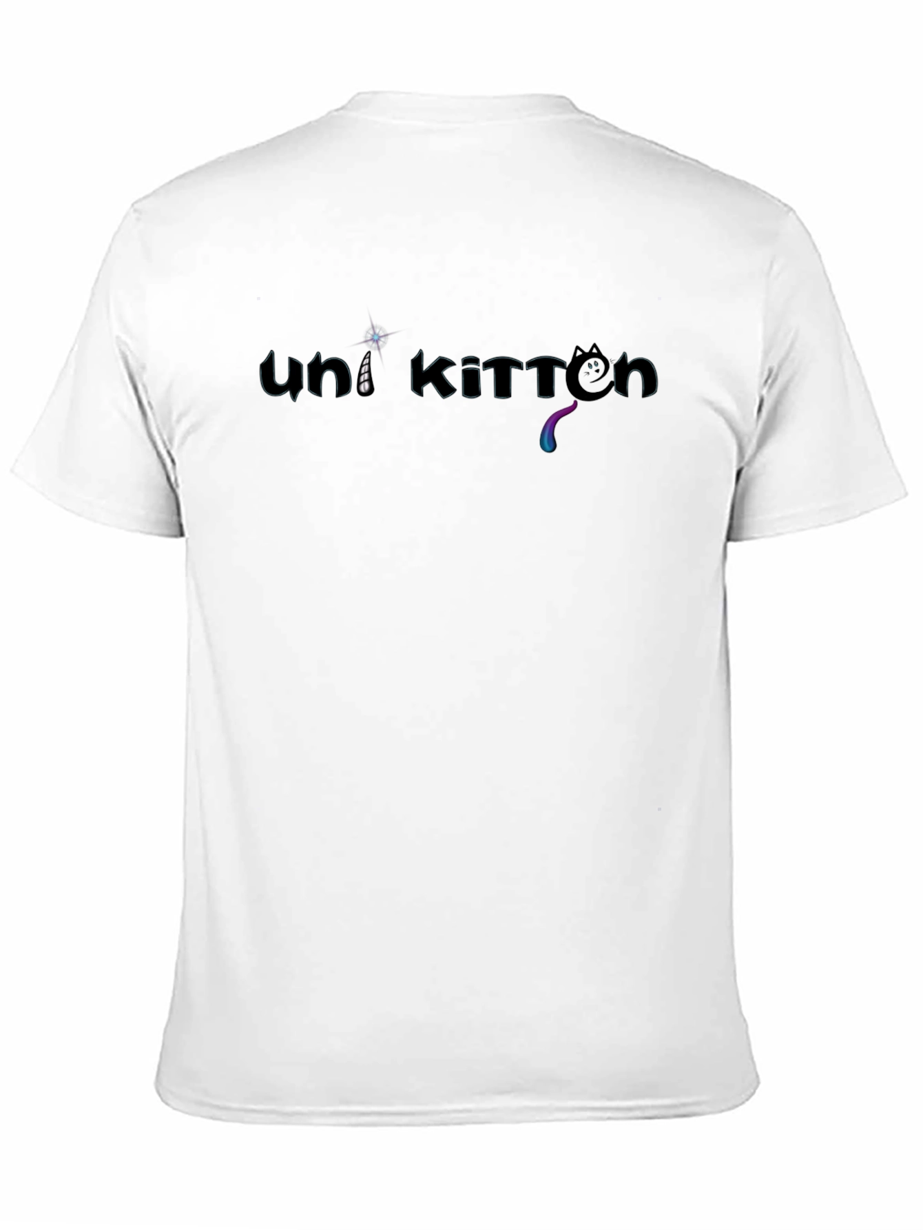 Uni Kitten Black T-Shirt