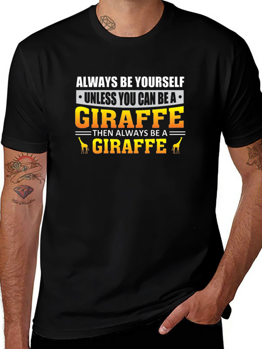 Always Be Yourself Giraffe T-Shirt