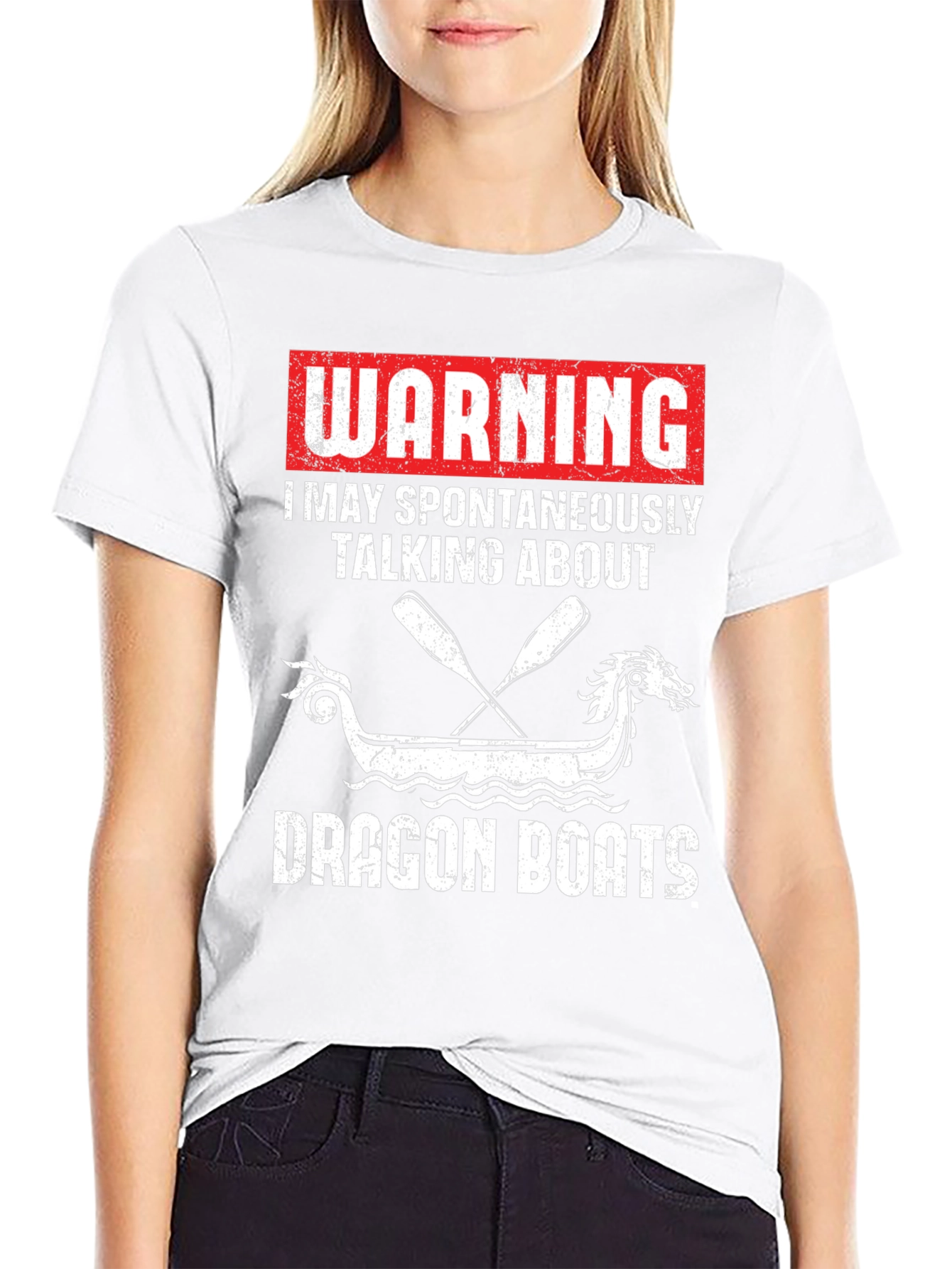 Dragon Boats Warning T-Shirt