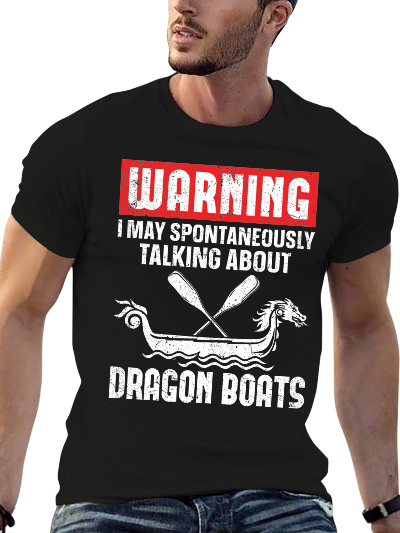 Dragon Boats Warning T-Shirt