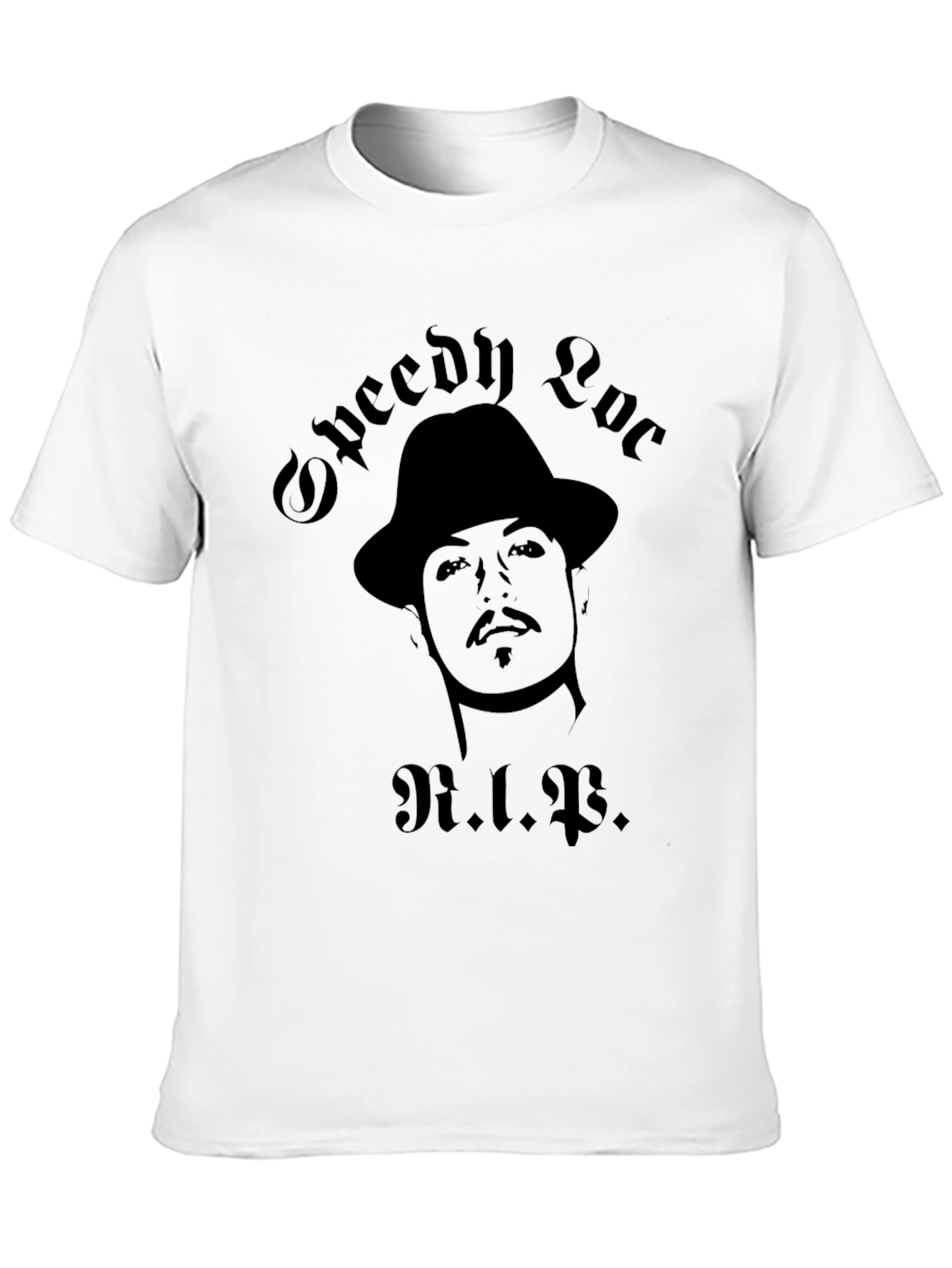 Speedy Loc R.I.P. Black T-Shirt