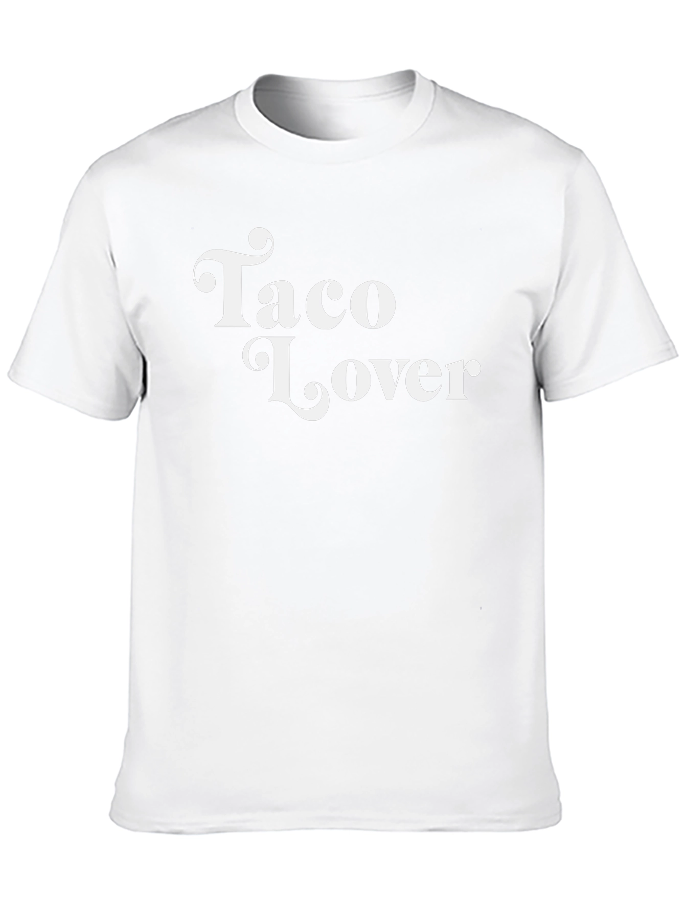 Taco Lover Graphic T-Shirt - Black