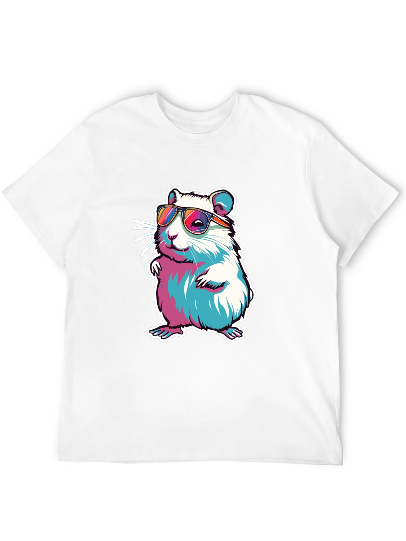 Cool Hamster Tee - Funny Rodent Sunglasses Shirt