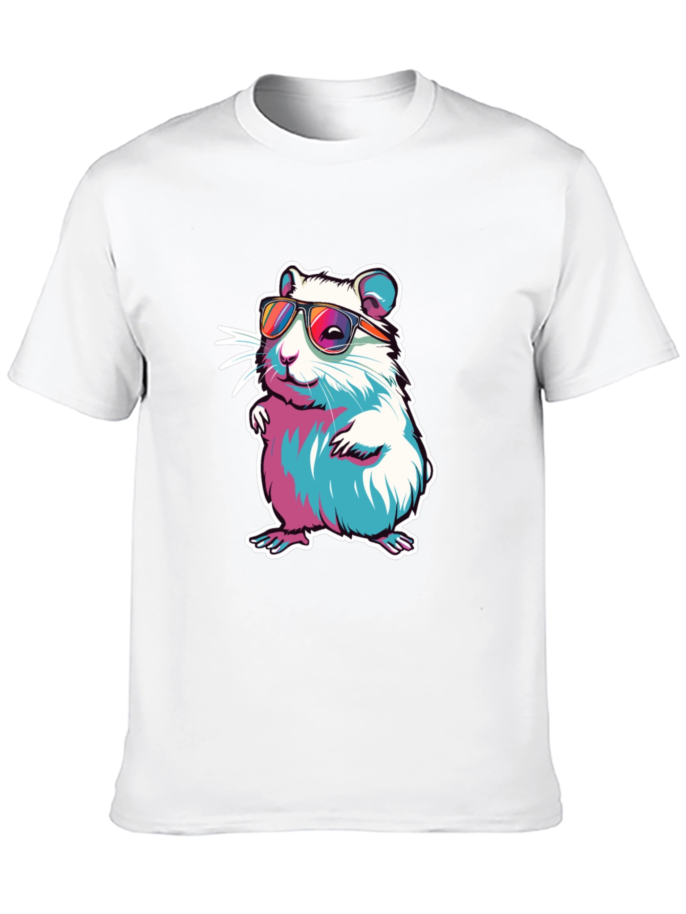 Cool Hamster Tee - Funny Rodent Sunglasses Shirt