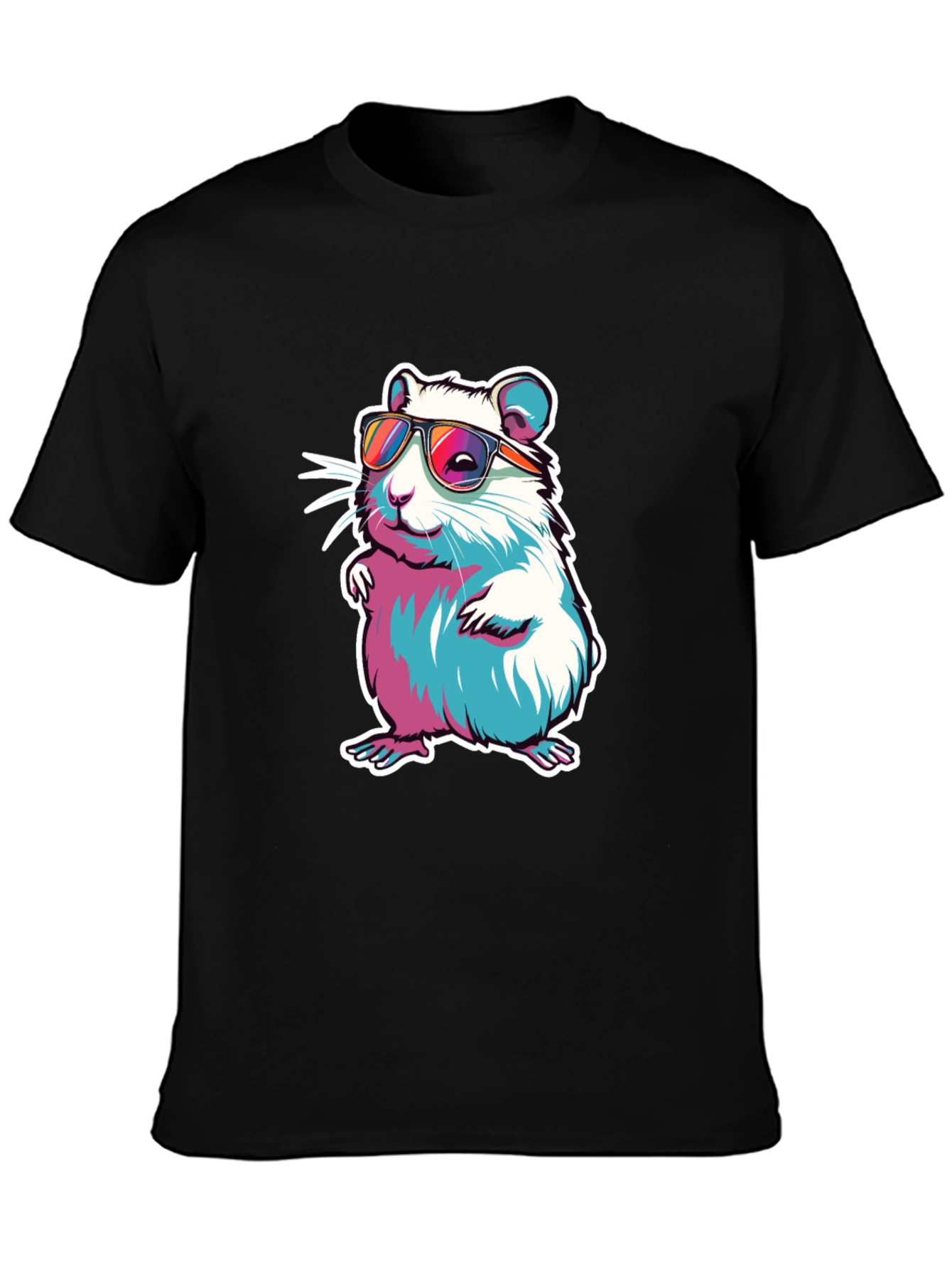 Cool Hamster Tee - Funny Rodent Sunglasses Shirt