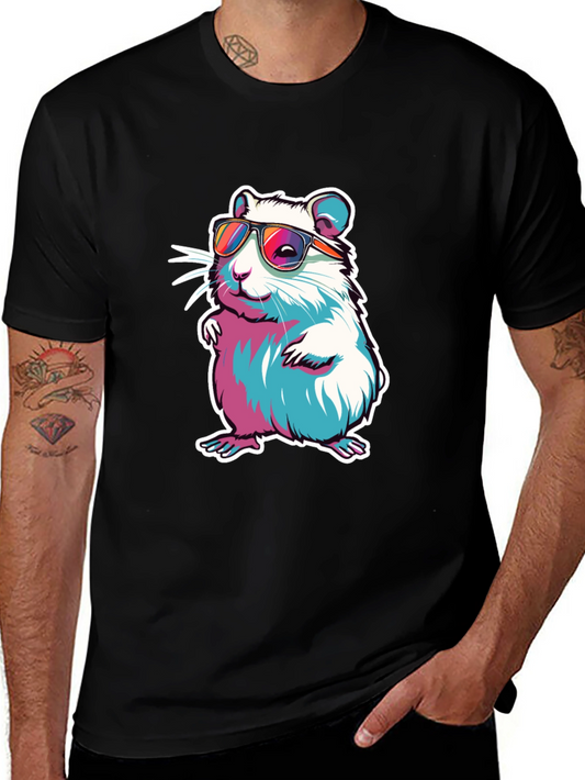 Cool Hamster Tee - Funny Rodent Sunglasses Shirt