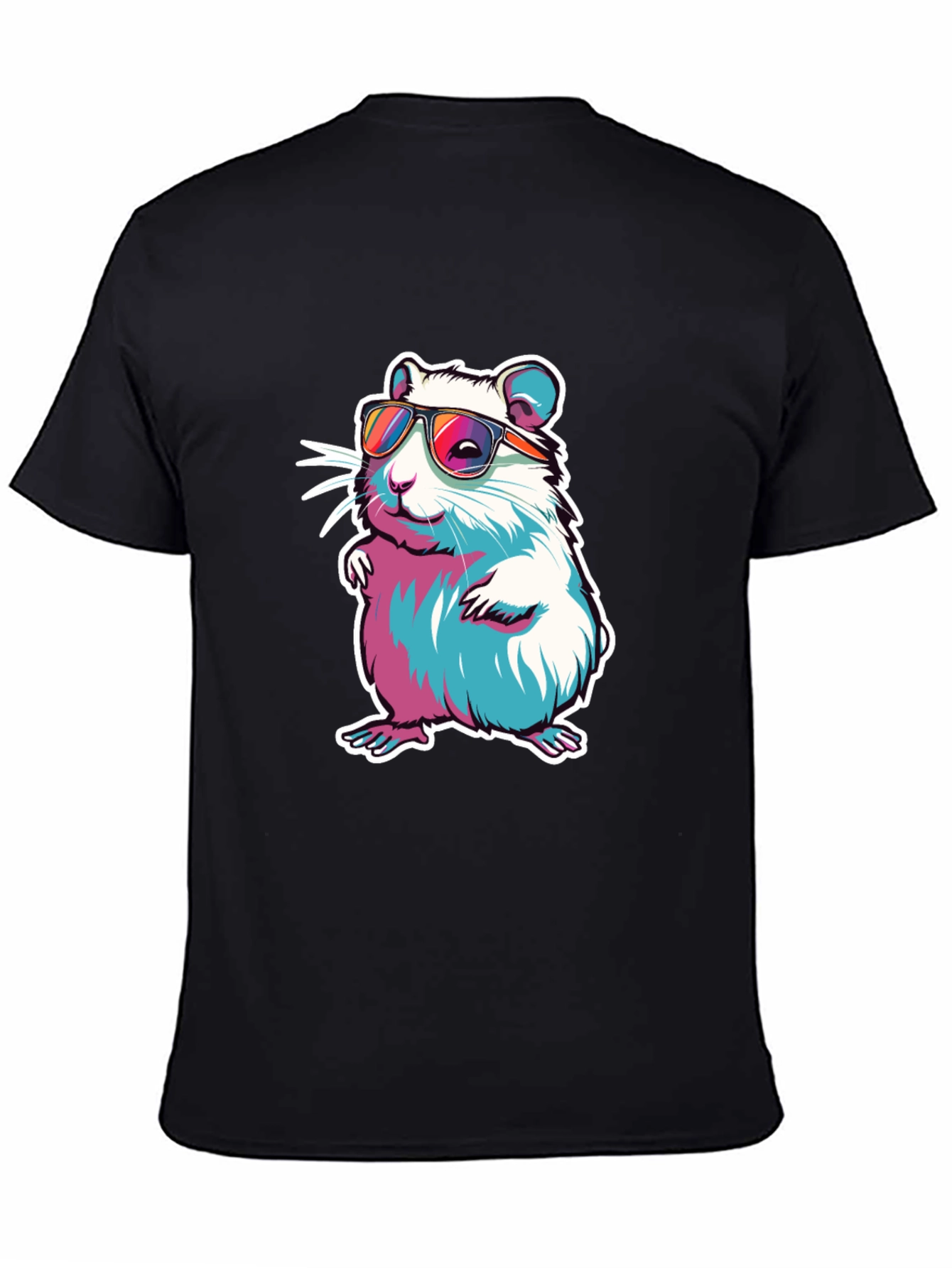 Cool Hamster Tee - Funny Rodent Sunglasses Shirt