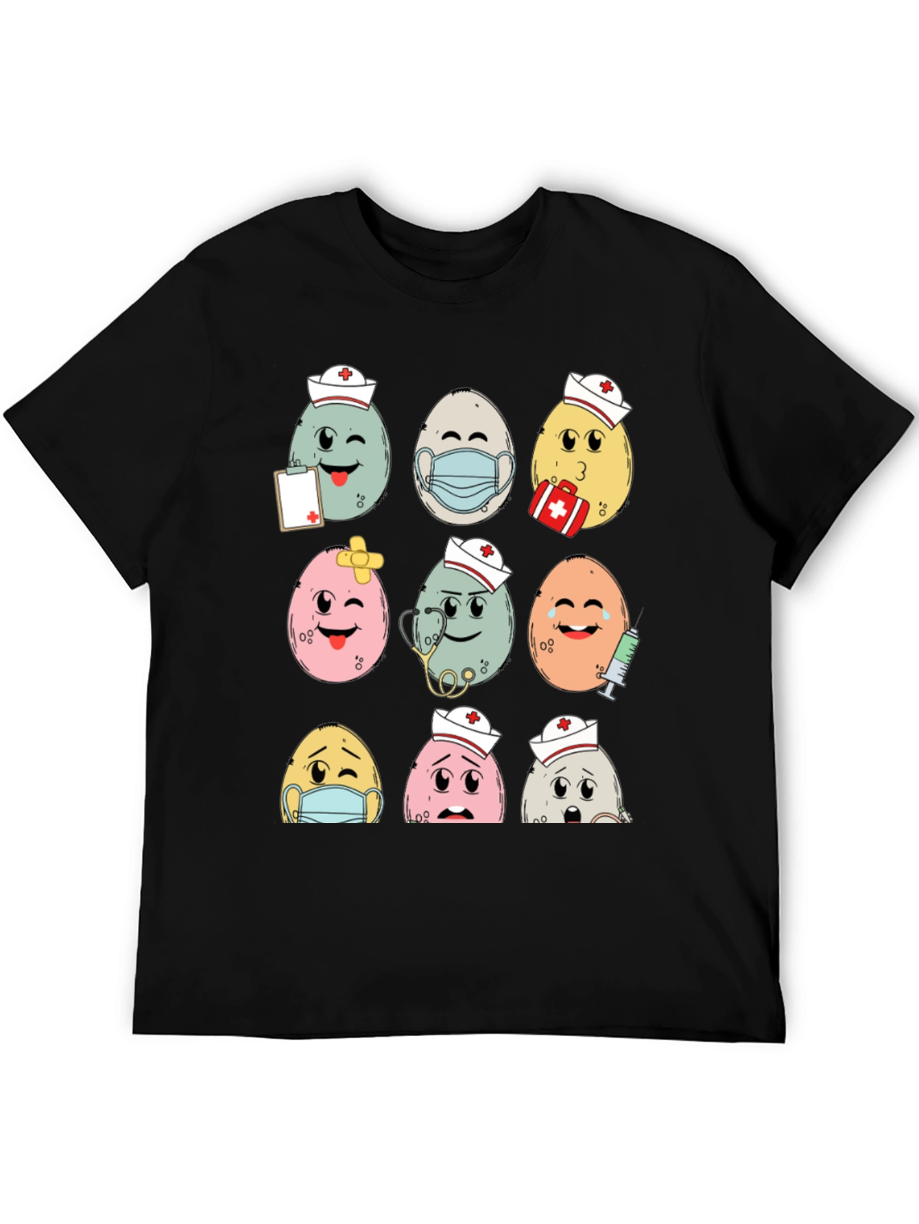 Nurse Easter Egg T-Shirt - Funny Easter Design