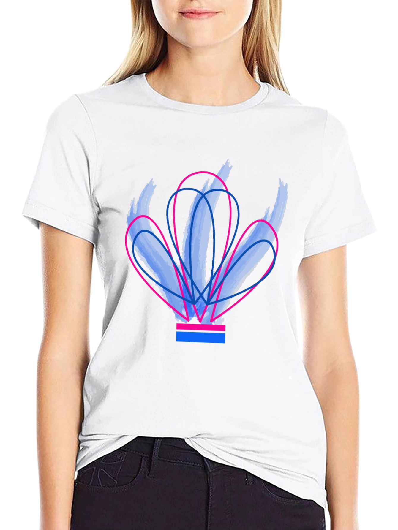 Abstract Bi Pride T-Shirt